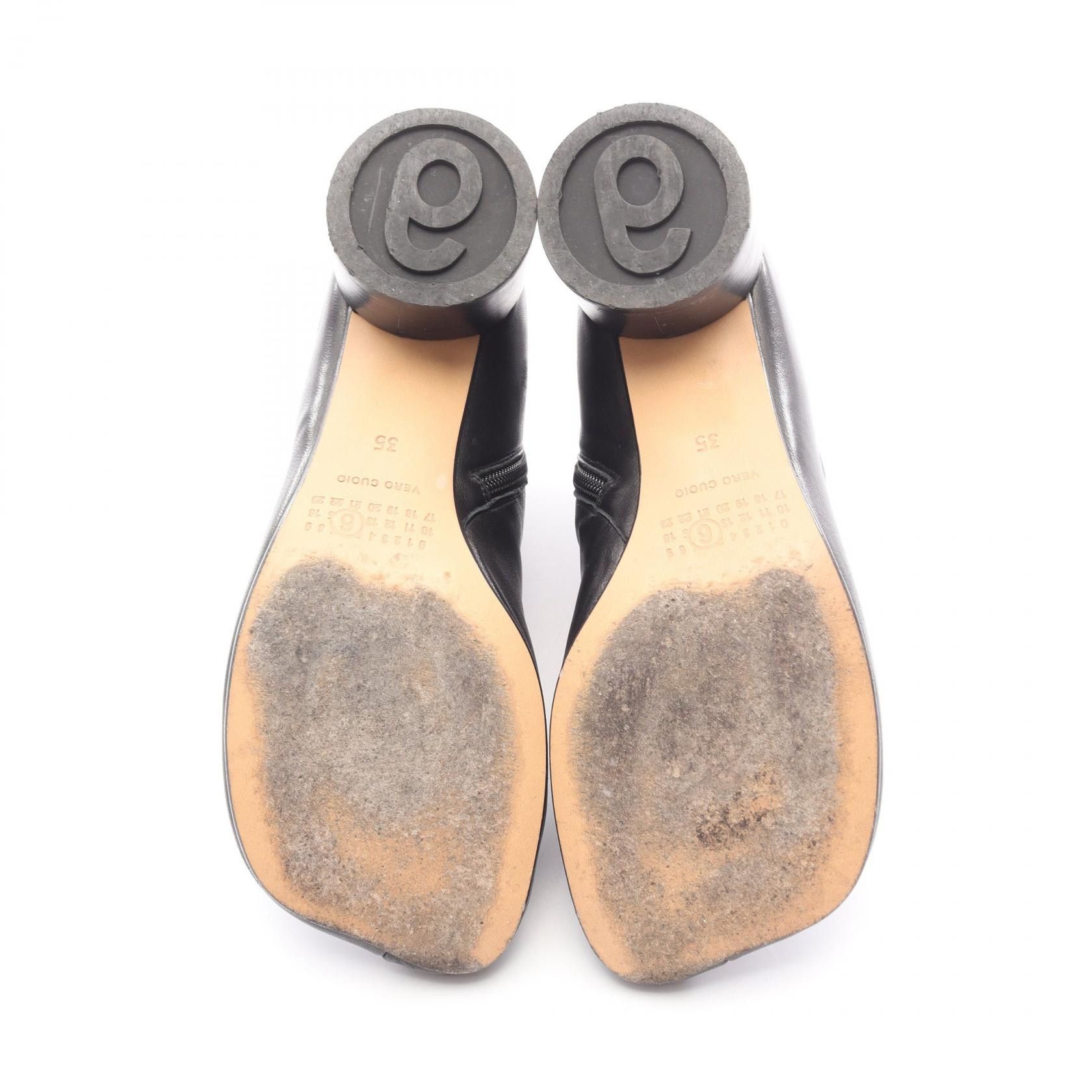 Maison Margiela MM6 Maison Margiela MM6 Anatomic Leather Boots Leather Shoes DUTY FREE for USA Size ONE SIZE - 4 Thumbnail