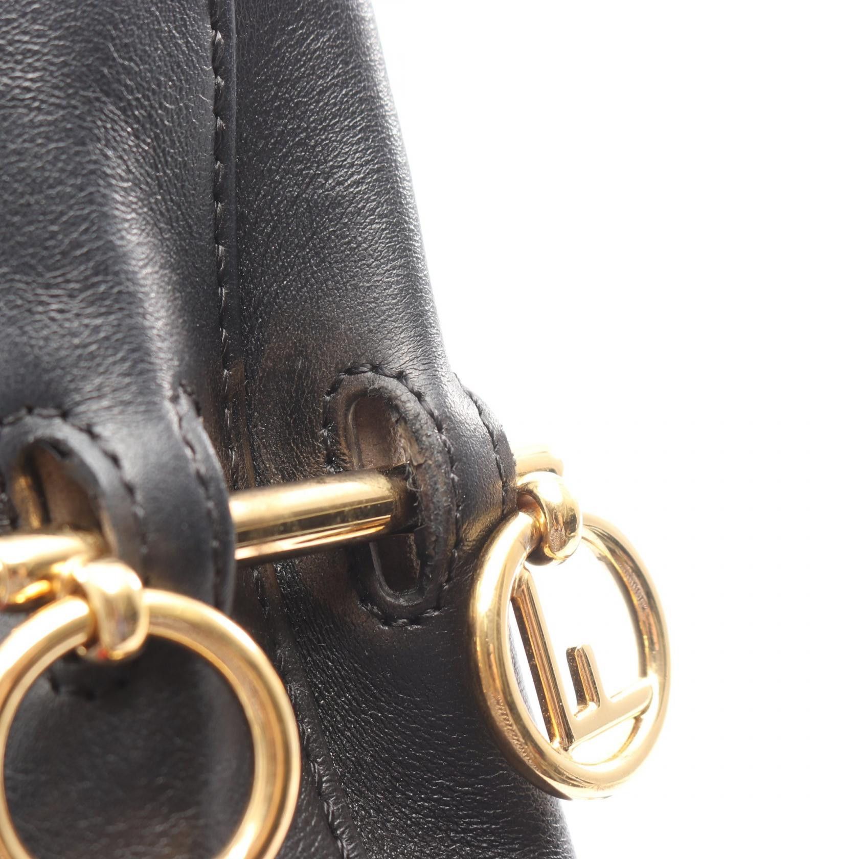 Fendi Fendi Fendi Mon Tresor Leather Shoulder Bag Leather Shoulder Bag 8BT298 DUTY FREE for USA Size ONE SIZE - 9 Thumbnail