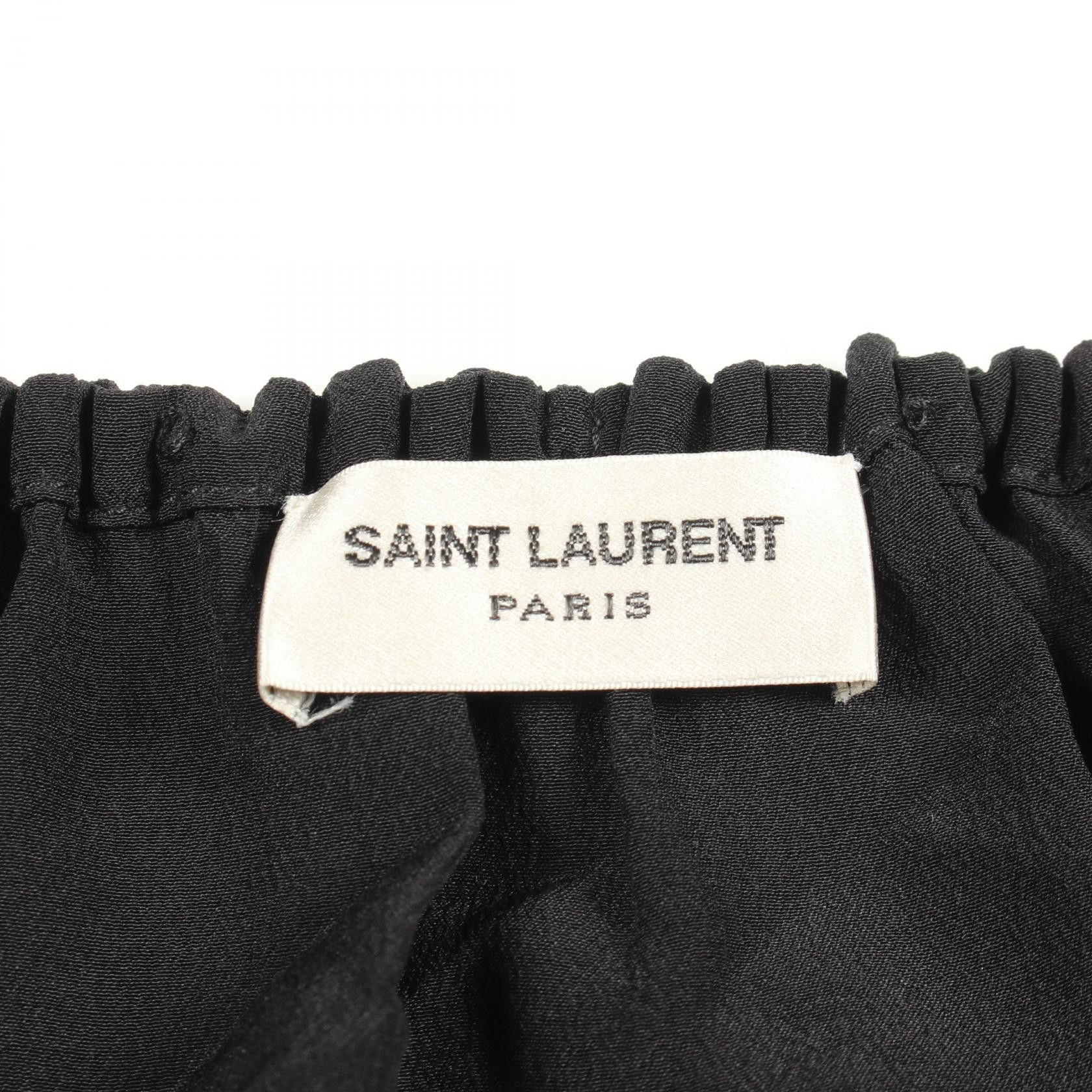 Yves Saint Laurent Yves Saint Laurent Saint Laurent Paris Silk Blouse Textile Tops DUTY FREE for USA Size ONE SIZE - 3 Thumbnail