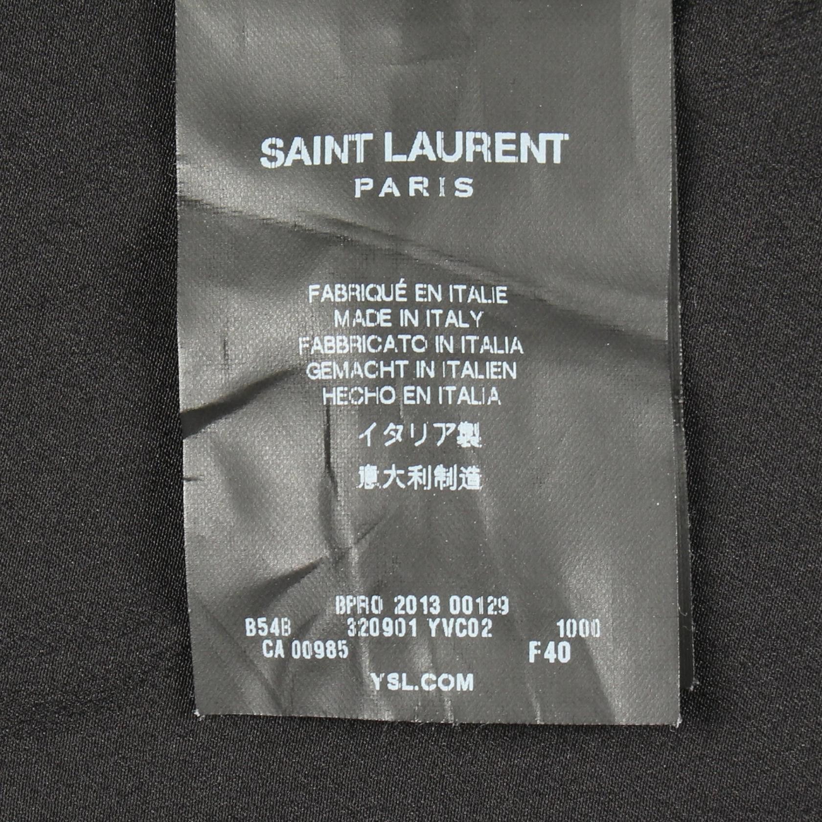 Yves Saint Laurent Yves Saint Laurent Saint Laurent Paris Silk Blouse Textile Tops DUTY FREE for USA Size ONE SIZE - 5 Thumbnail