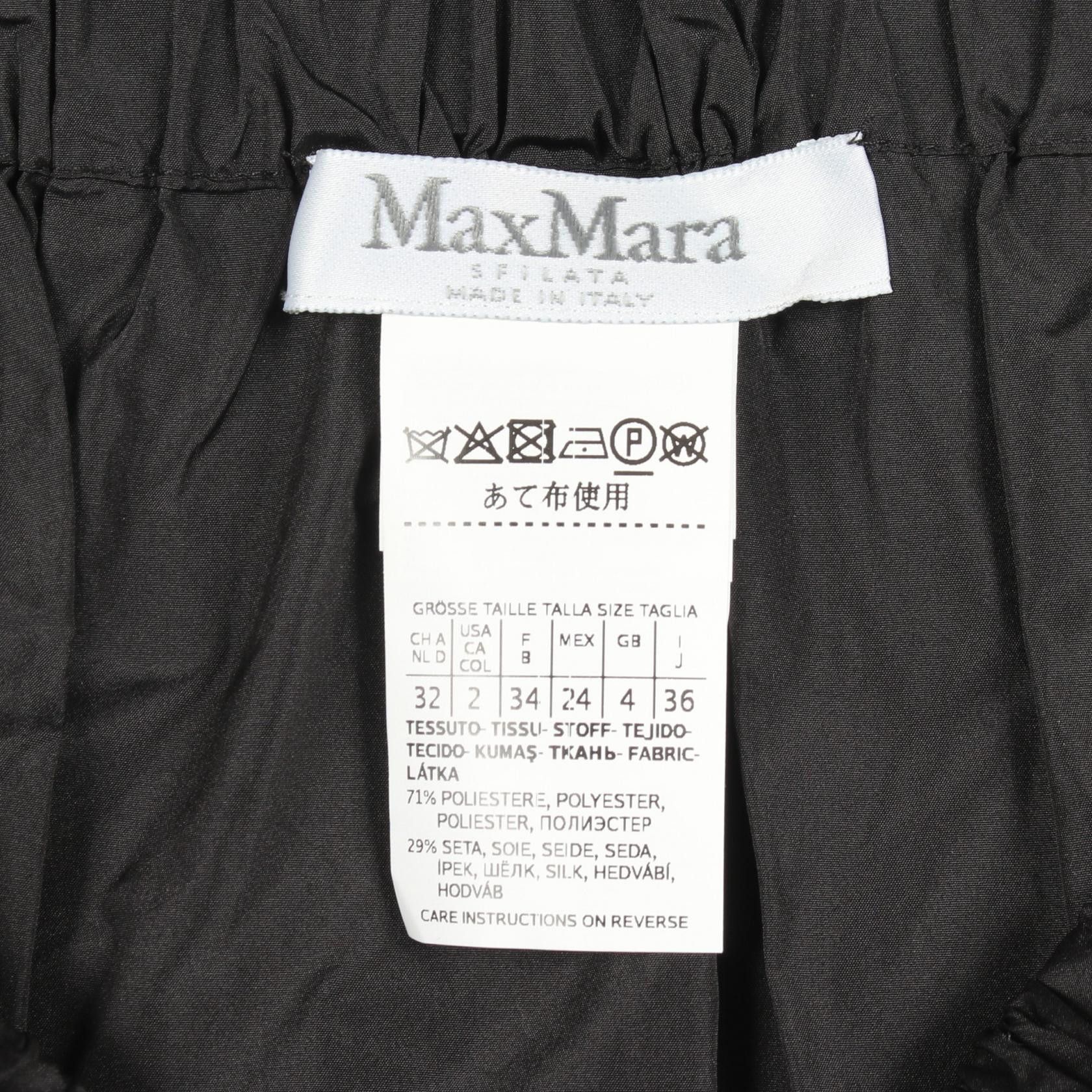 Max Mara Max Mara Max Mara Polyester Off Shoulder Blouse Textile Tops DUTY FREE for USA Size ONE SIZE - 3 Thumbnail