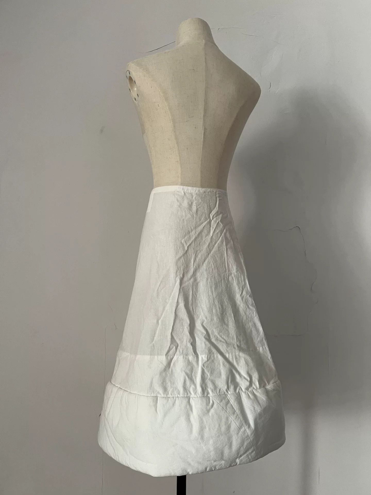 Rei Kawakubo Comme des Garcons 1996FW Green Velvet Skirt Size 28" / US 6 / IT 42 - 6 Thumbnail