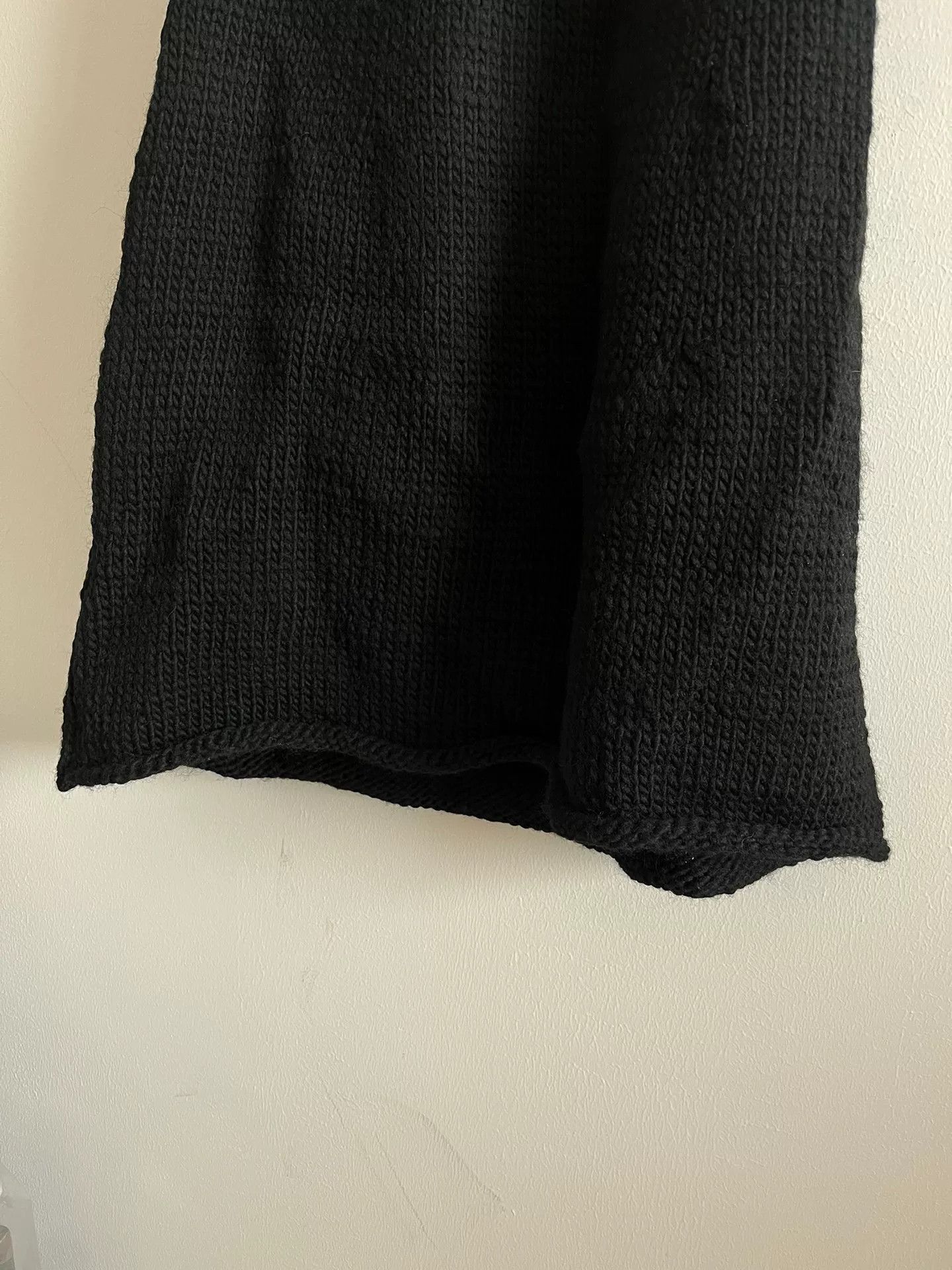 Rei Kawakubo Comme des Garçons Tricot Thick-Knit Midi Skirt Size 28" / US 6 / IT 42 - 5 Thumbnail