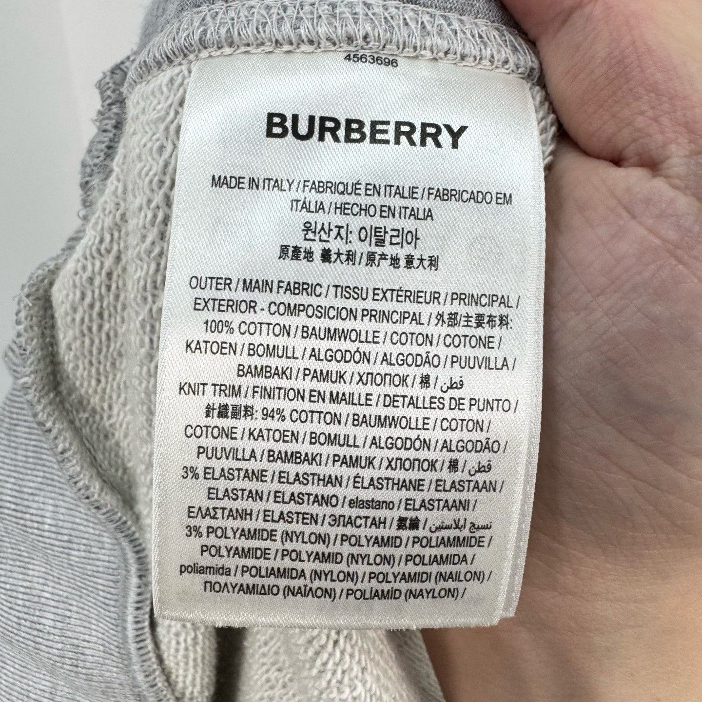 Burberry Burberry Runway Gray Lace Mesh Shorts Size 28" / US 6 / IT 42 - 7 Thumbnail