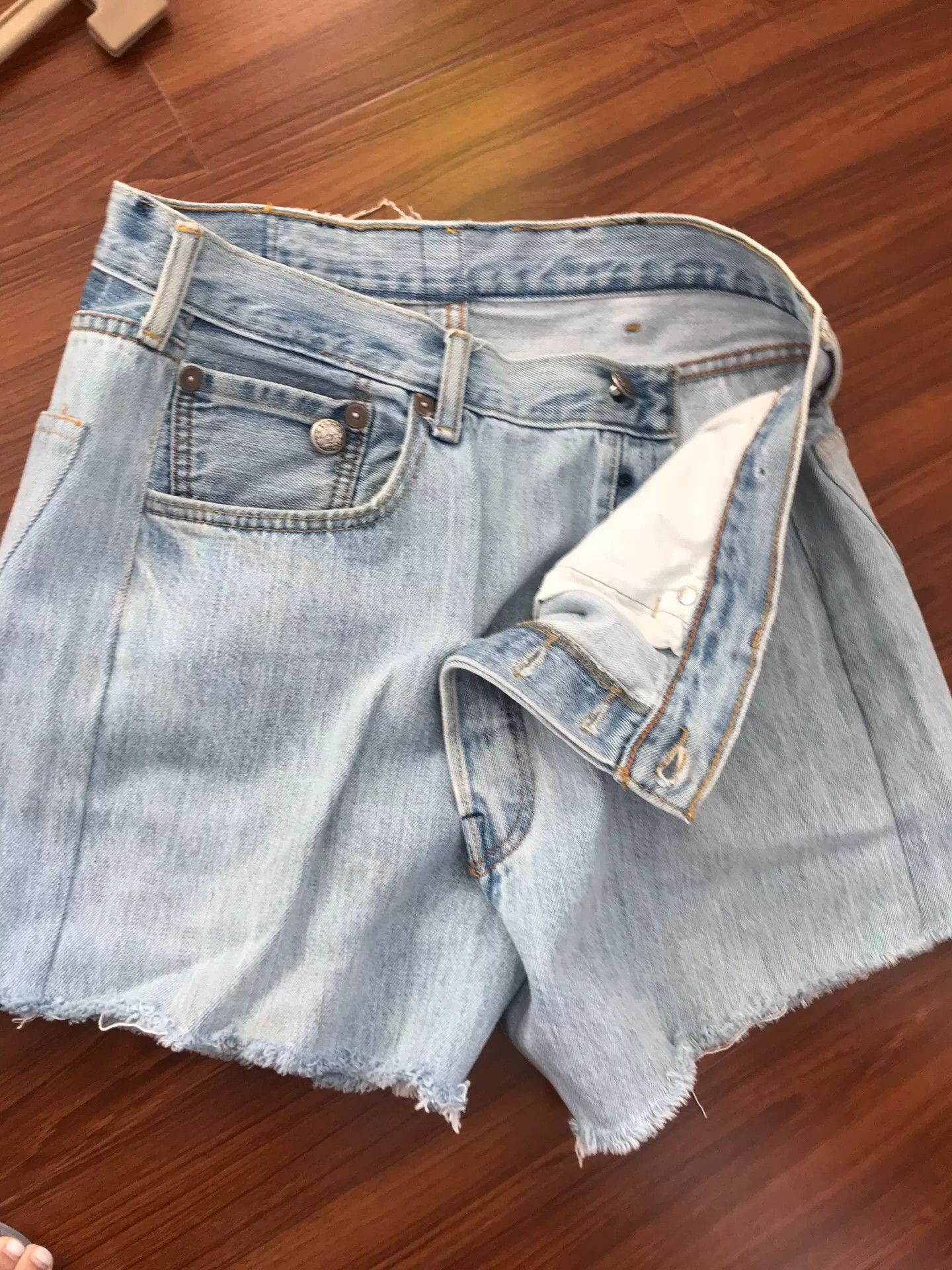 R13 R13 Denim Shorts Size 28" / US 6 / IT 42 - 5 Thumbnail