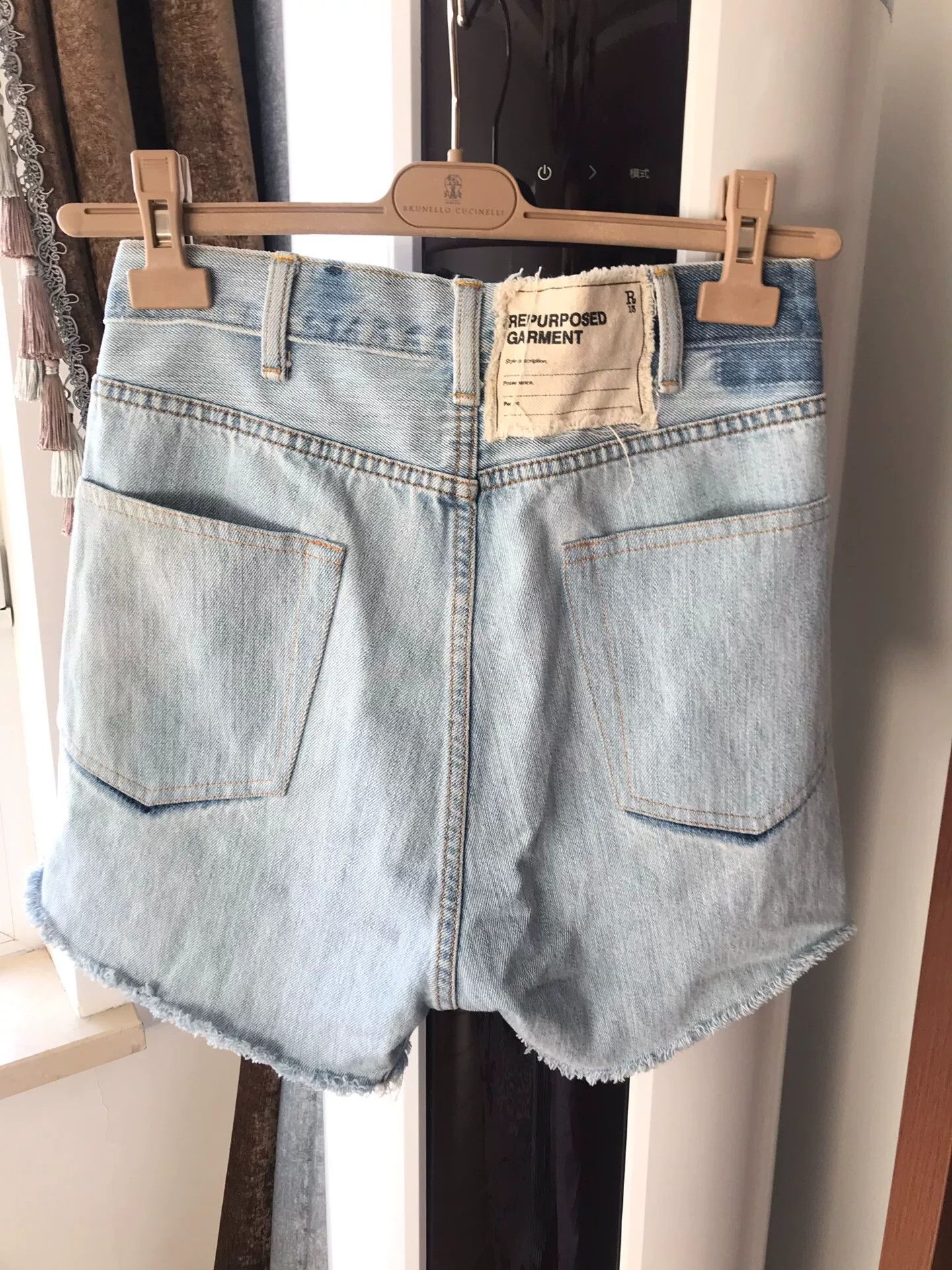 R13 R13 Denim Shorts Size 28" / US 6 / IT 42 - 4 Thumbnail