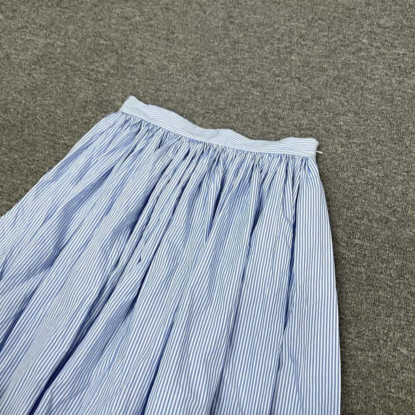 Miu Miu Miu Miu Striped Midi Skirt Size 28" / US 6 / IT 42 - 3 Thumbnail
