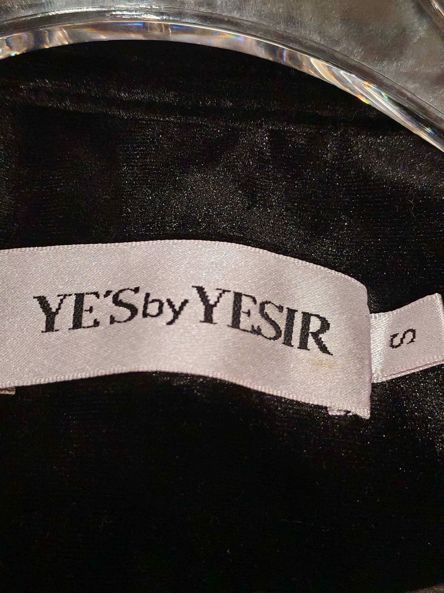Other YESbyYESIR Long Velvet Coat Size 28" / US 6 / IT 42 - 3 Thumbnail