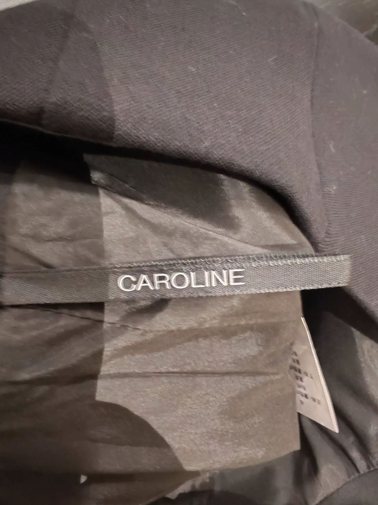 CAROLINE CONSTAS CAROLINE New Black Beaded Skirt Pants Size 28" / US 6 / IT 42 - 7 Thumbnail