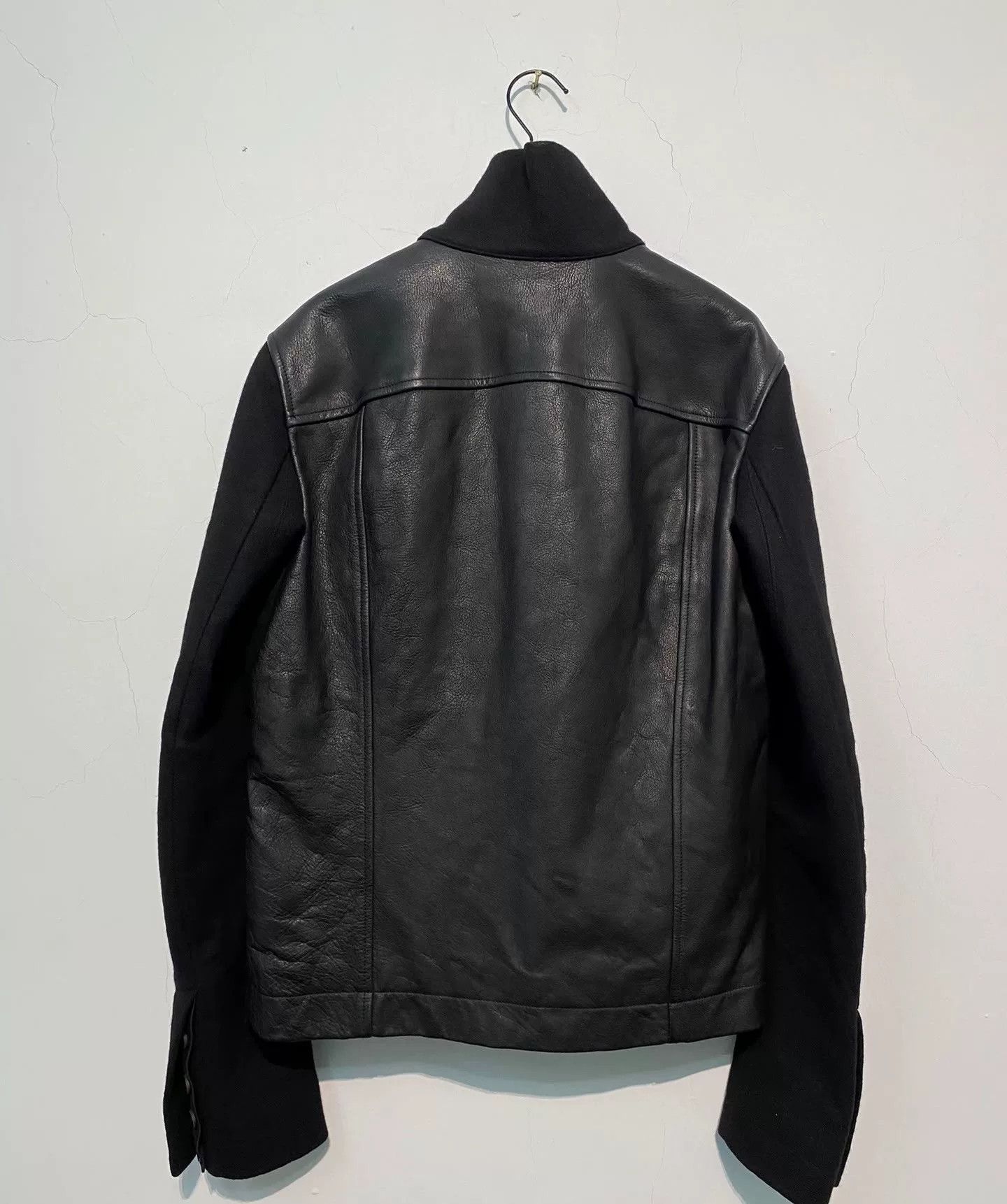 Rick Owens Rick Owens 11FW LIMO Wool Leather Jacket Size US M / EU 48-50 / 2 - 2 Thumbnail