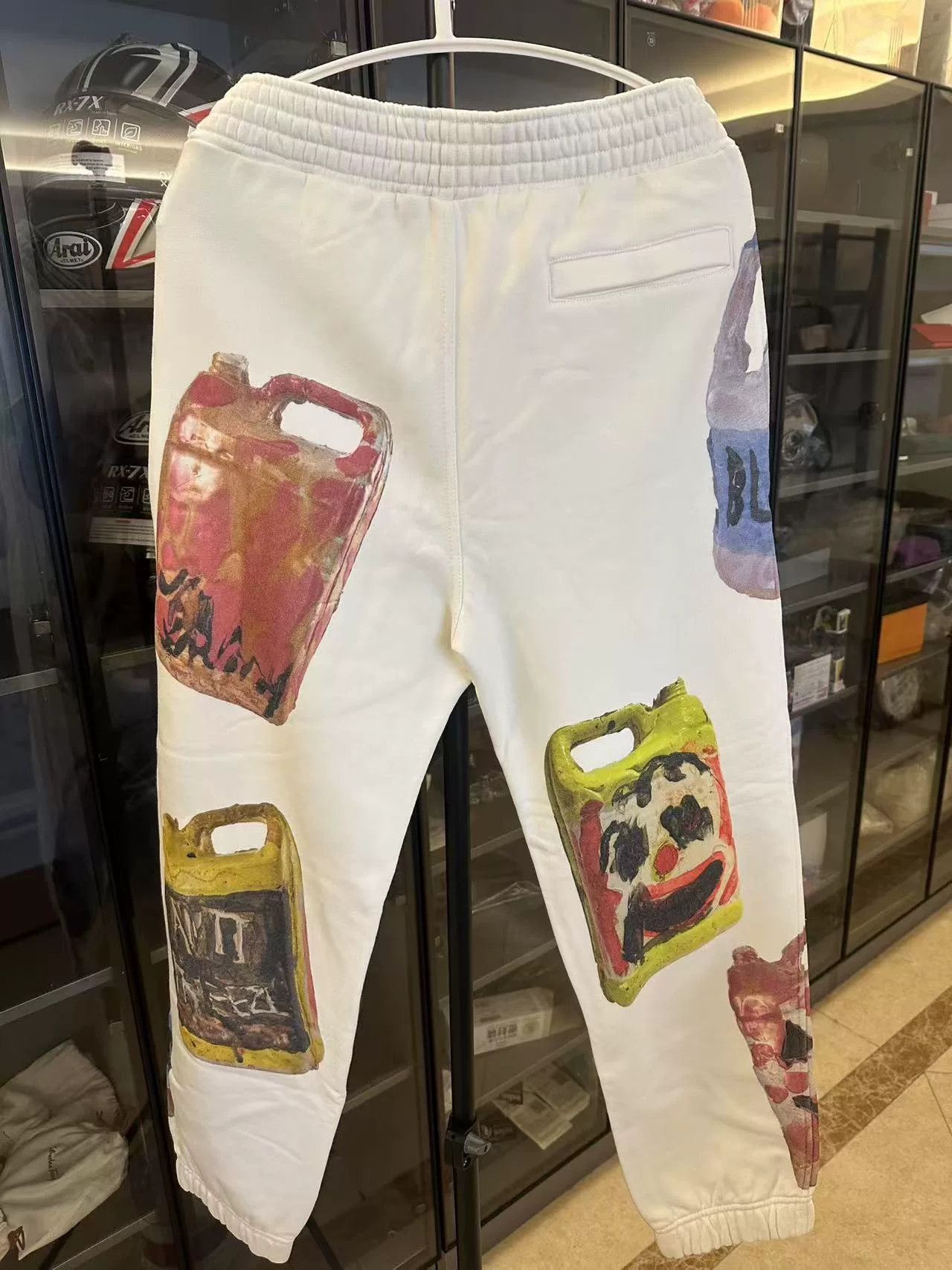 Givenchy Givenchy x Josh Smith SS22 Cartoon Jogging Pants Size US 31 - 2 Thumbnail