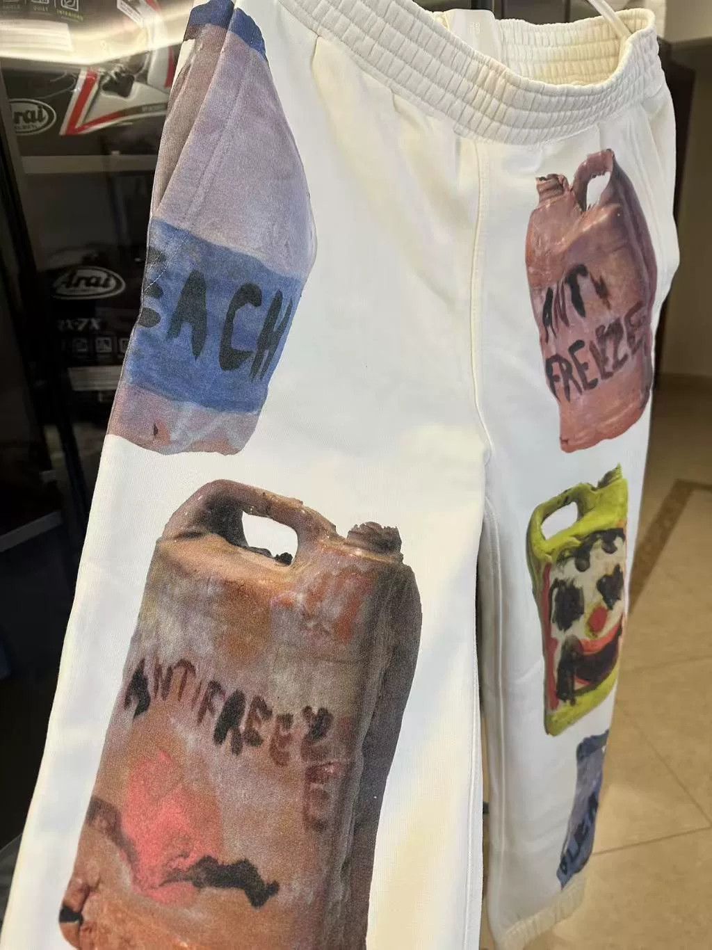 Givenchy Givenchy x Josh Smith SS22 Cartoon Jogging Pants Size US 31 - 4 Thumbnail