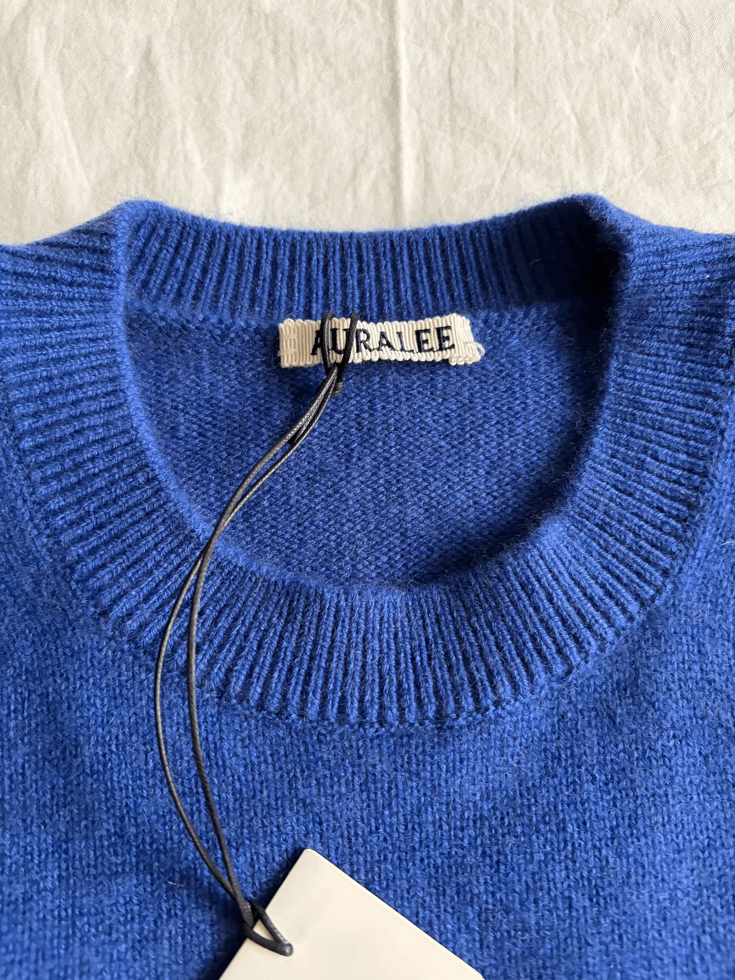 Auralee Auralee 25AW Blue Cashmere Sweater Size US M / EU 48-50 / 2 - 2 Thumbnail