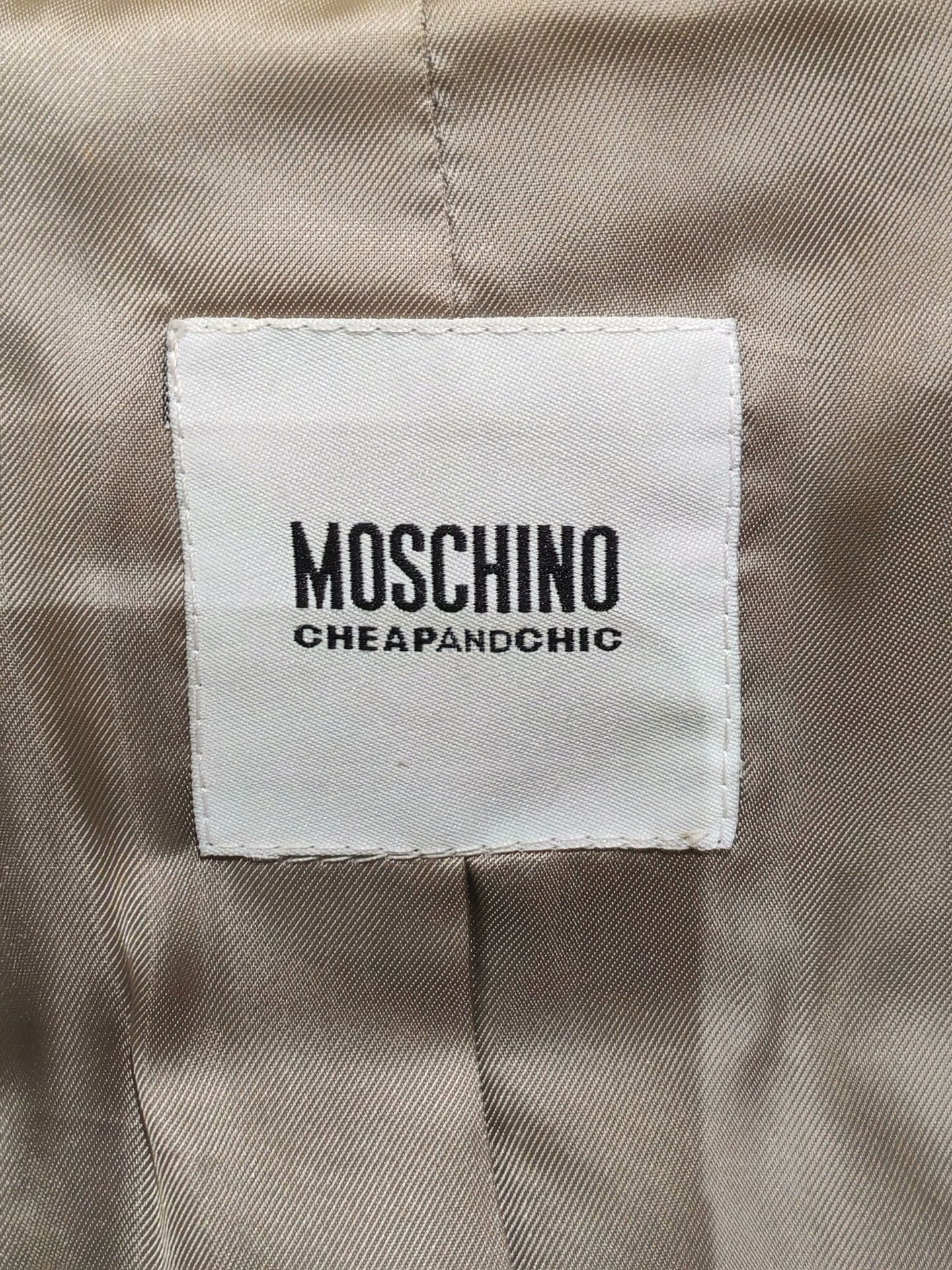Moschino MOSCHINO CHEAP AND CHIC Wool Coat Size M / US 6-8 / IT 42-44 - 3 Thumbnail