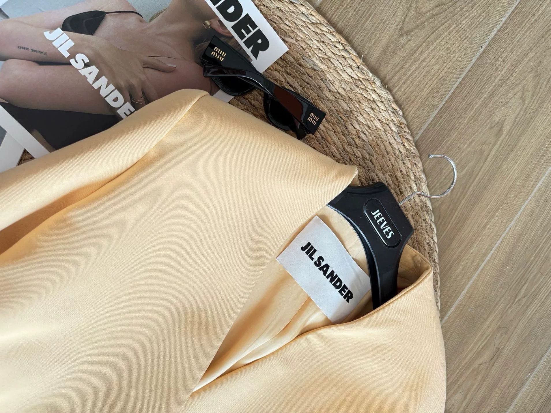 Jil Sander Jil Sander Classic Apricot Double-Breasted Coat Size M / US 6-8 / IT 42-44 - 2 Thumbnail