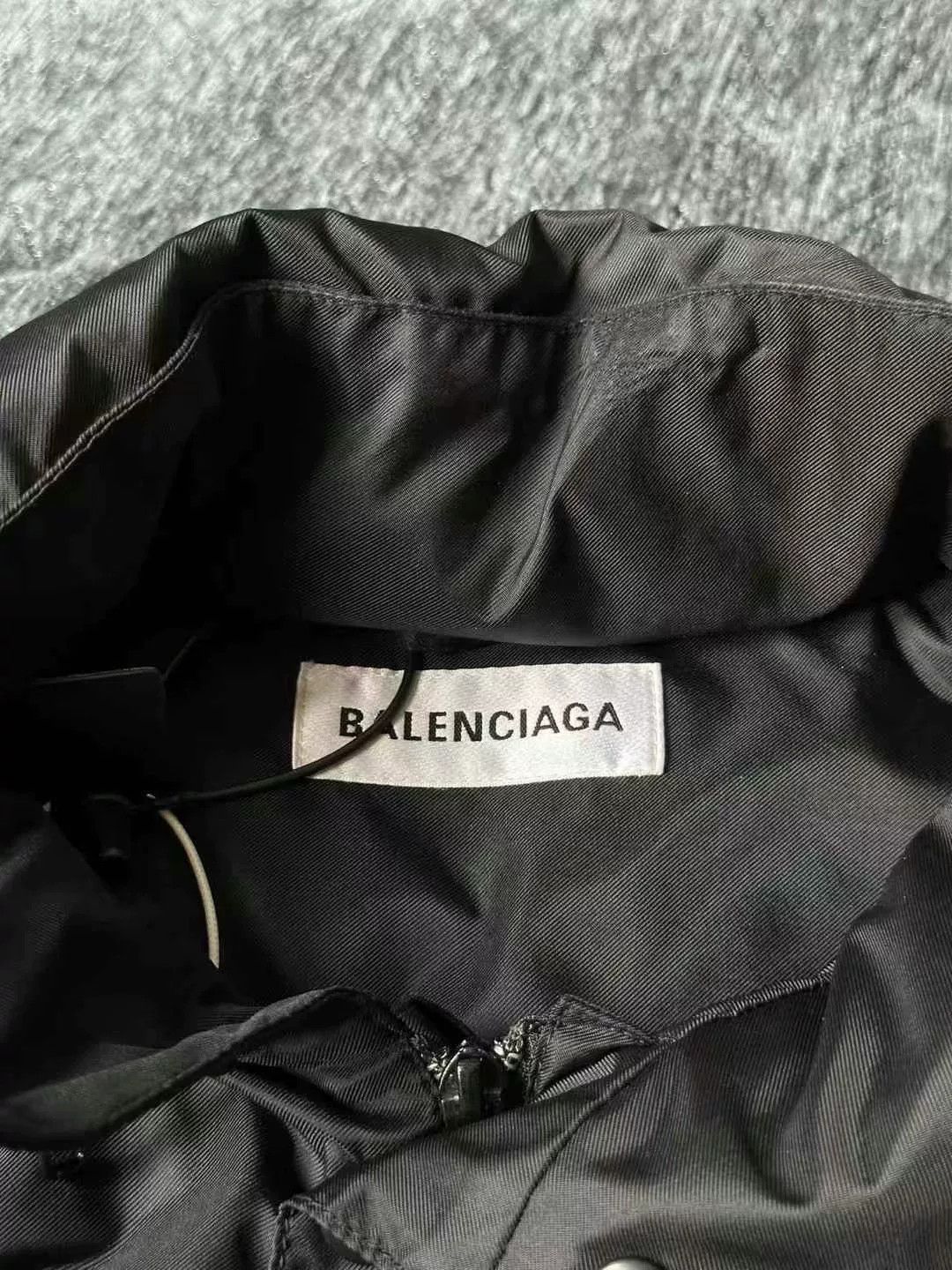 Balenciaga Balenciaga Black Multi-Language Jacket Size US M / EU 48-50 / 2 - 3 Thumbnail