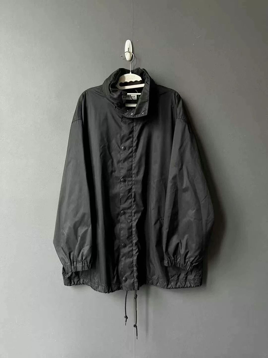 Balenciaga Balenciaga Black Multi-Language Jacket Size US M / EU 48-50 / 2 - 2 Thumbnail