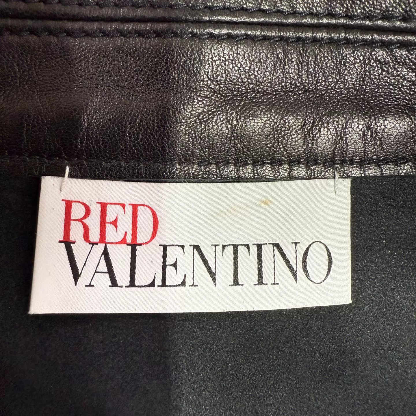 RED Valentino Red Valentino Black Leather Vest Size M / US 6-8 / IT 42-44 - 4 Thumbnail