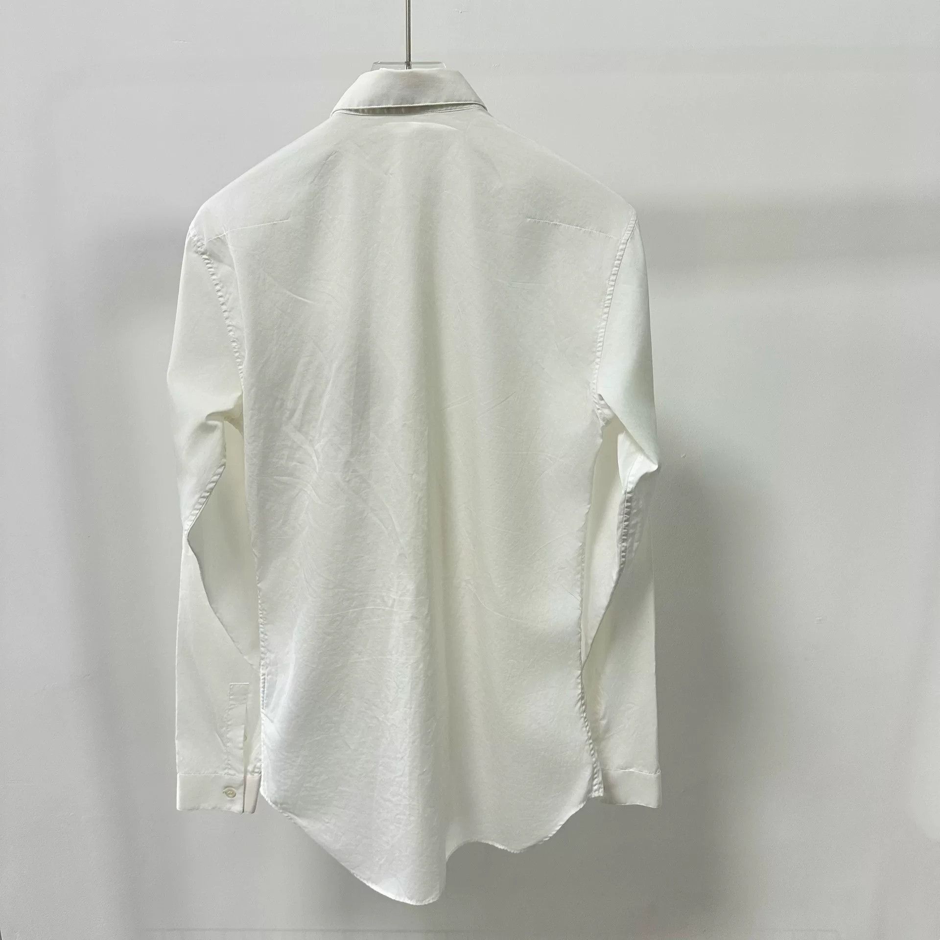 Dior Dior White Camellia Embroidery Shirt Size M / US 6-8 / IT 42-44 - 4 Thumbnail