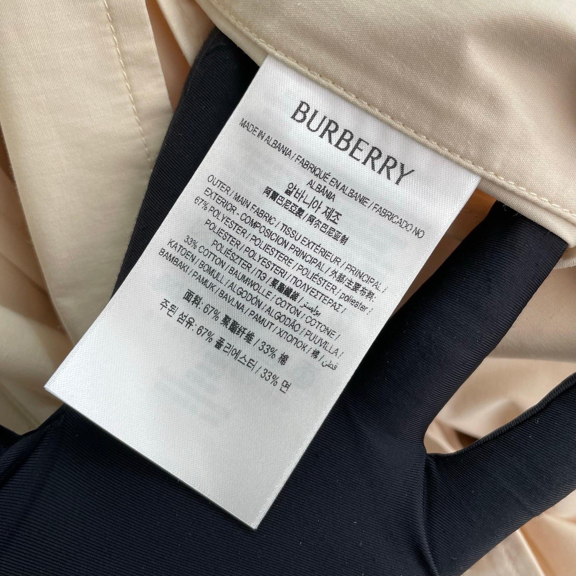 Burberry Burberry Trerose Trench Coat with Bow Size M / US 6-8 / IT 42-44 - 5 Thumbnail