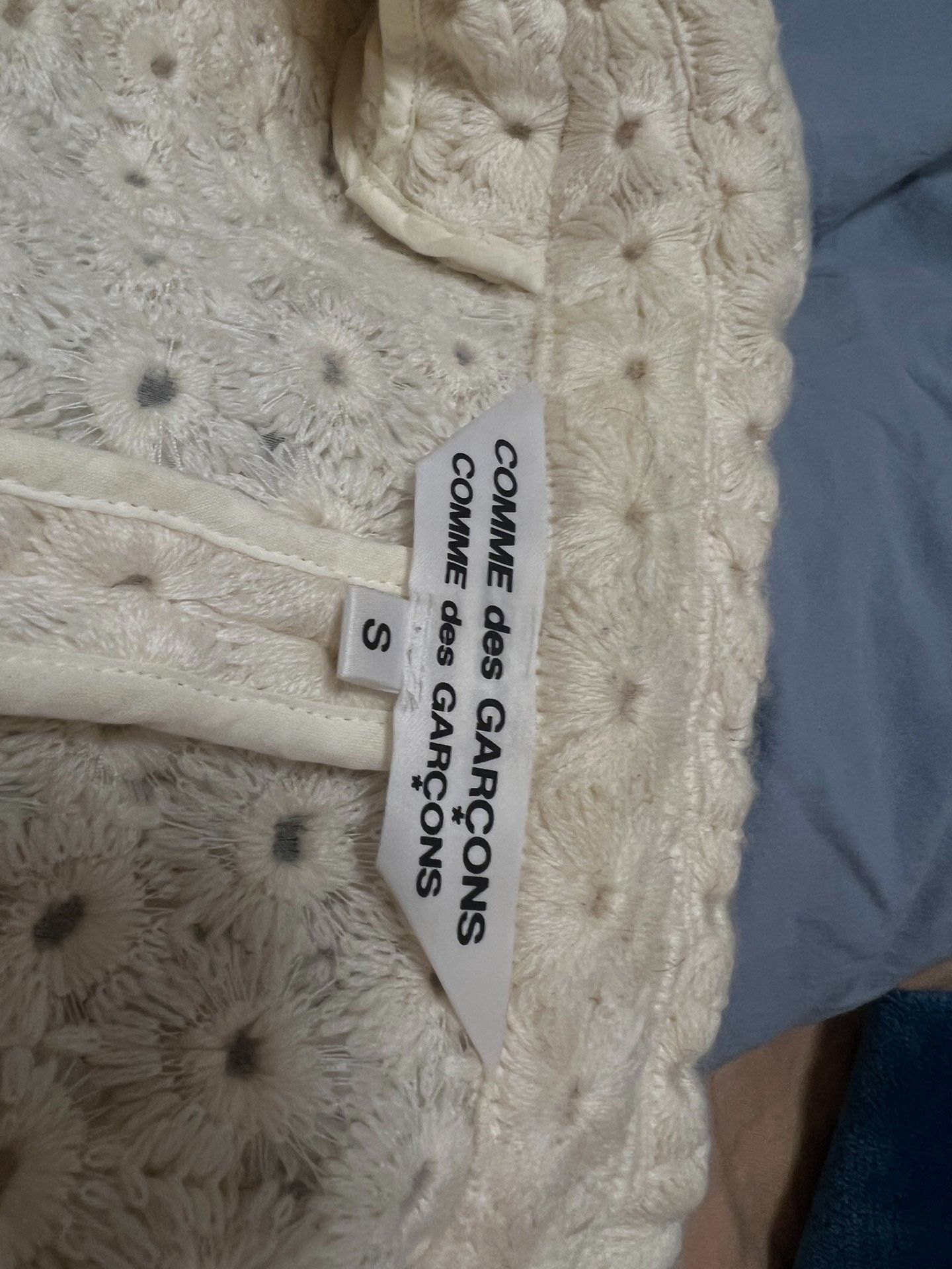 Comme des Garcons Comme des Garcons 2012 3D Floral Wool Coat Size M / US 6-8 / IT 42-44 - 4 Thumbnail
