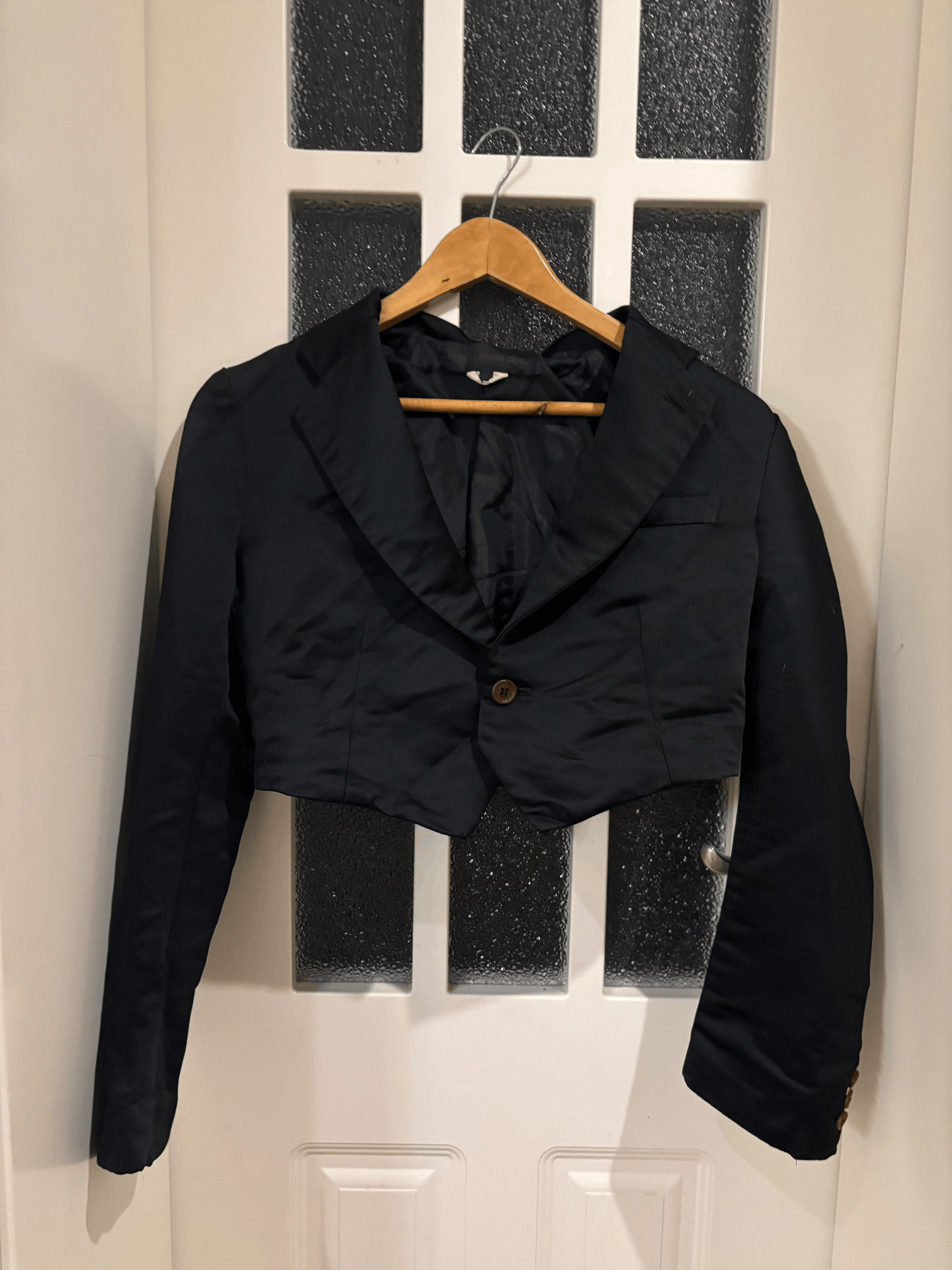 Comme des Garcons Comme des Garçons Cropped Buttoned Jacket Size M / US 6-8 / IT 42-44 - 4 Thumbnail