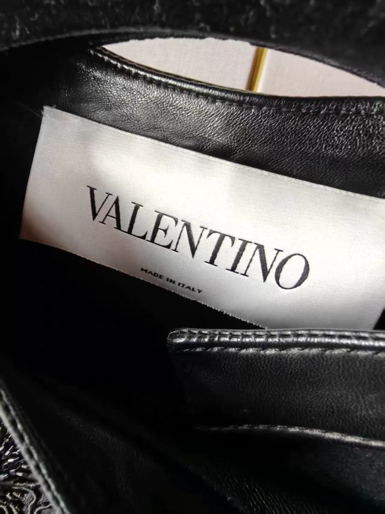 Valentino Valentino Long Black Embroidered Coat Size M / US 6-8 / IT 42-44 - 3 Thumbnail