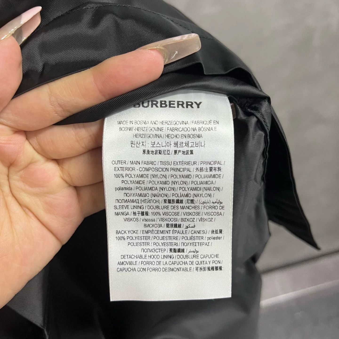 Burberry Burberry Black Double-Breasted Trench Coat Size M / US 6-8 / IT 42-44 - 4 Thumbnail