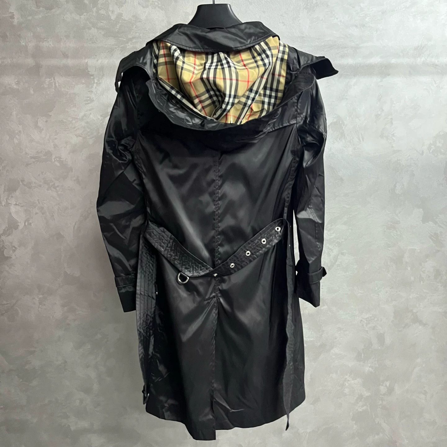 Burberry Burberry Black Double-Breasted Trench Coat Size M / US 6-8 / IT 42-44 - 5 Thumbnail