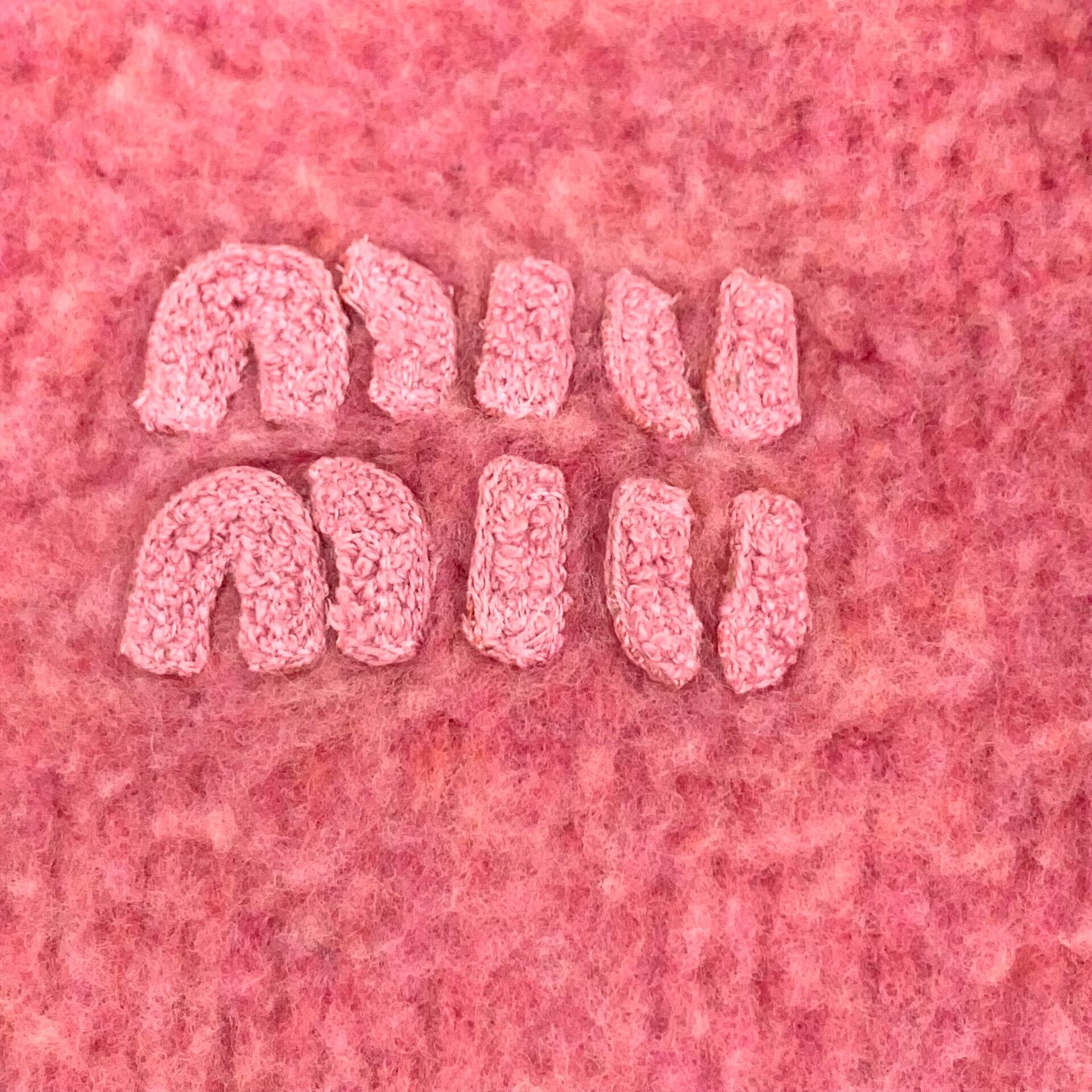 Miu Miu Miu Miu Pink Logo Knit Cardigan Size M / US 6-8 / IT 42-44 - 5 Thumbnail