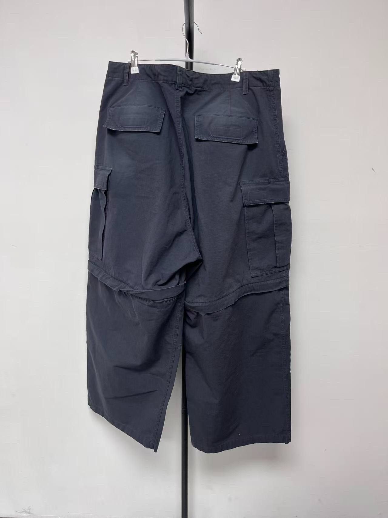 Balenciaga Balenciaga Gray Washed Distressed Jeans Size US 31 - 2 Thumbnail