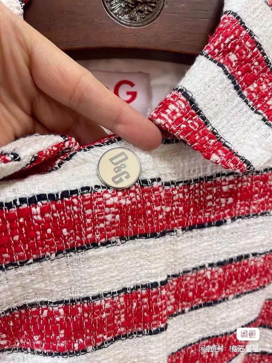 DGK Red White Striped Nautical Woven Windbreaker Size M / US 6-8 / IT 42-44 - 7 Thumbnail