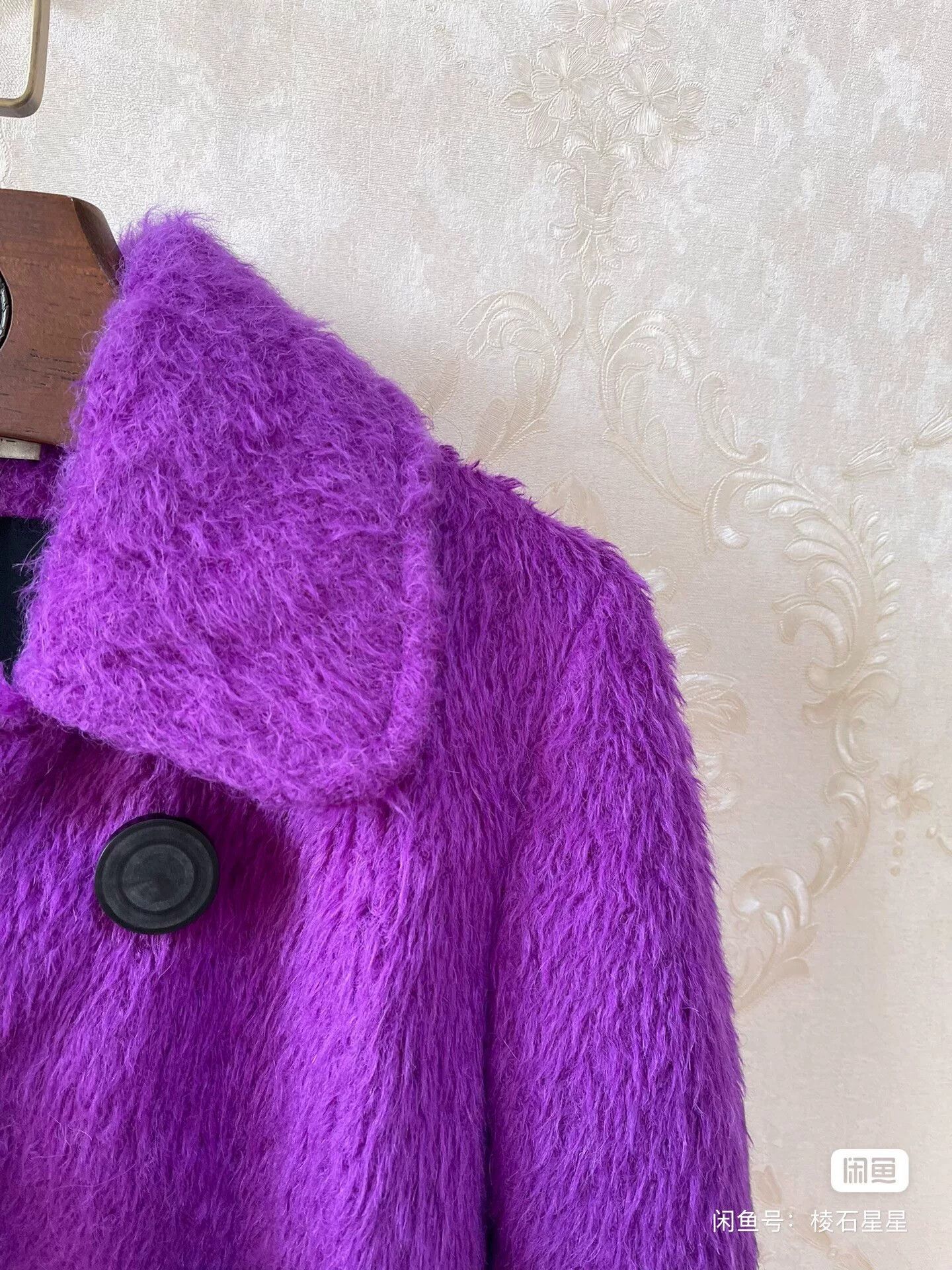 Balenciaga Balenciaga Purple Double-Breasted Coat Size M / US 6-8 / IT 42-44 - 7 Thumbnail