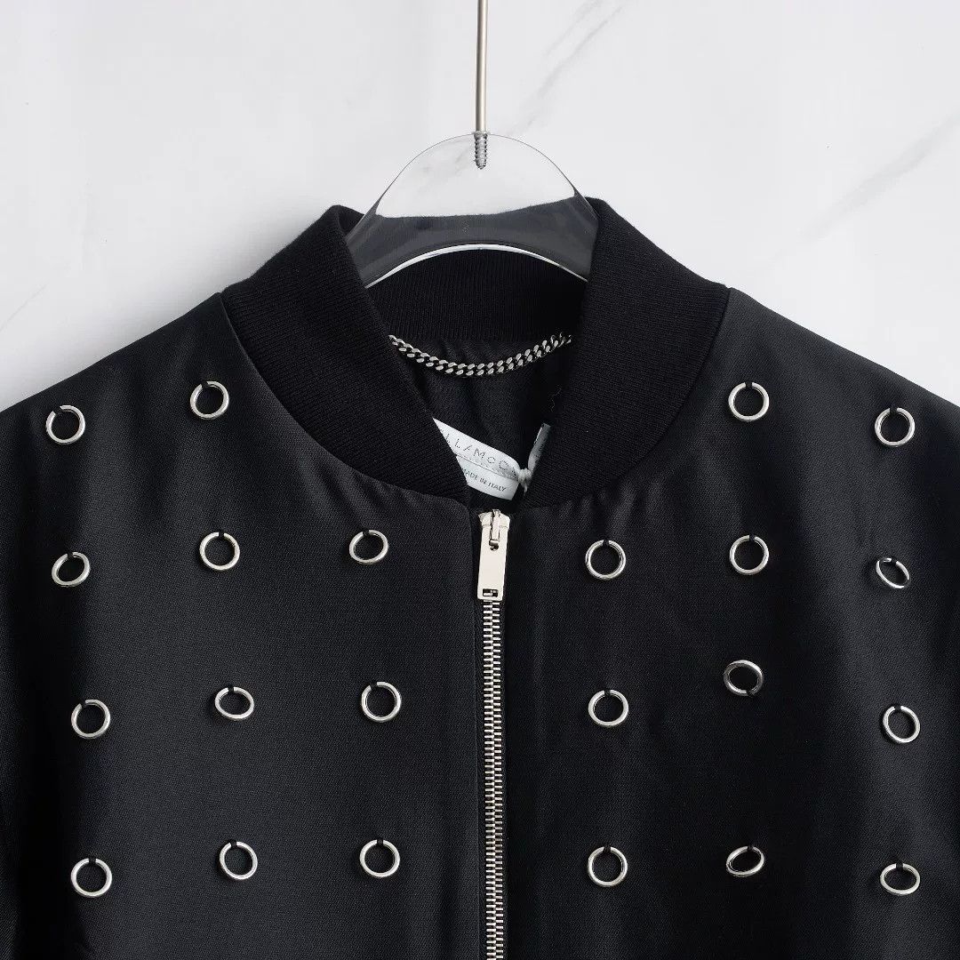 Stella McCartney Stella McCartney Black Metal Ring Jacket Size M / US 6-8 / IT 42-44 - 2 Thumbnail
