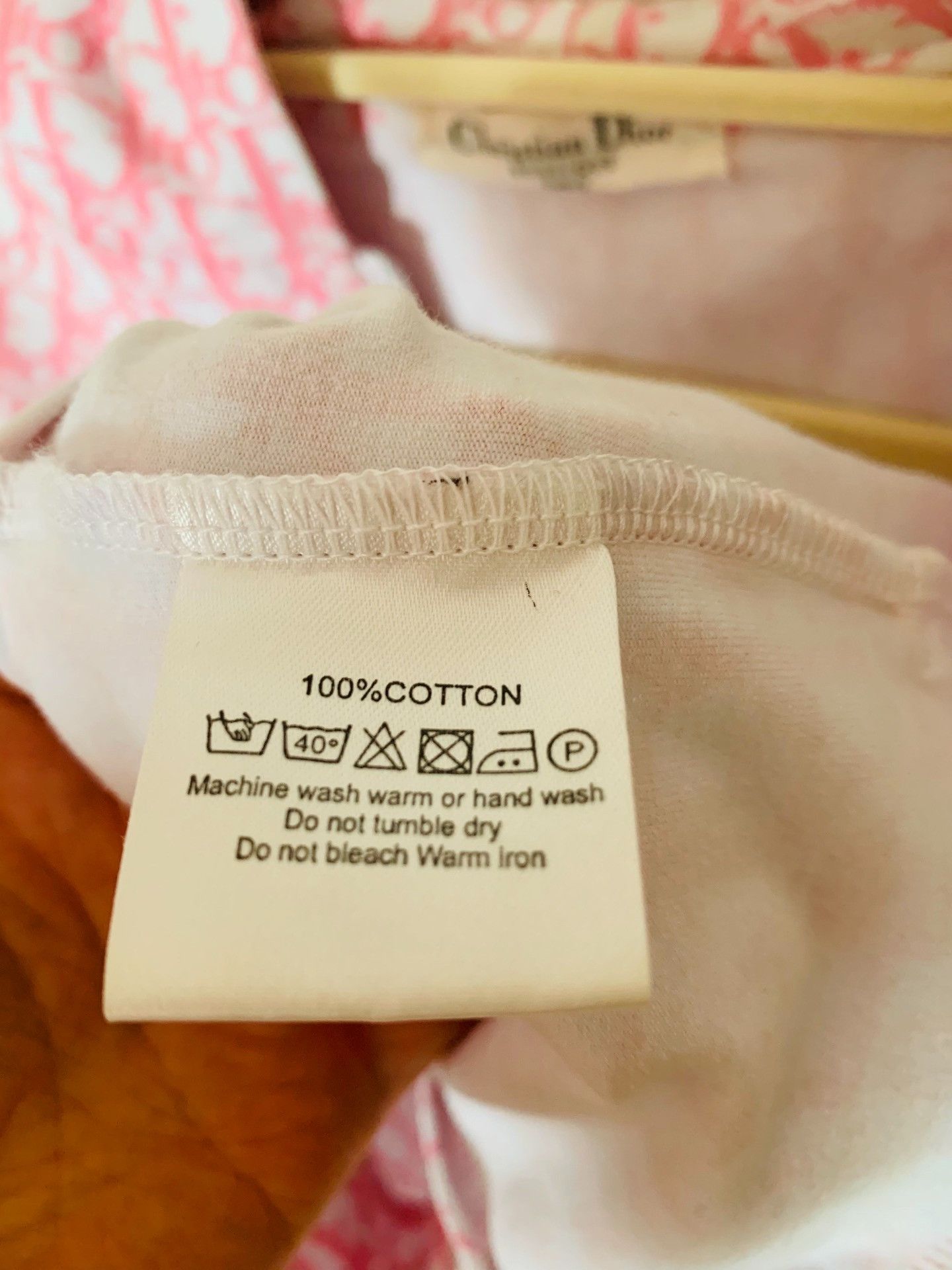 Dior Vintage Dior Pink Patterned Hooded Coat Size M / US 6-8 / IT 42-44 - 6 Thumbnail