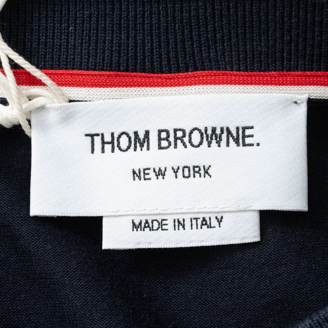 Thom Browne Thom Browne Women's Blue Patch T-shirt Size M / US 6-8 / IT 42-44 - 5 Thumbnail