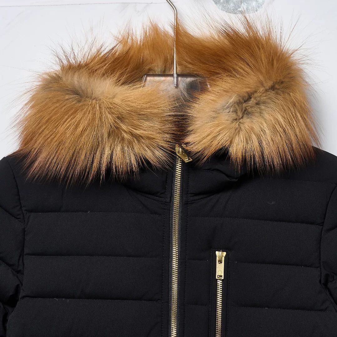Moose Knuckles Moose Knuckles Women's Black Down Jacket Size M / US 6-8 / IT 42-44 - 2 Thumbnail