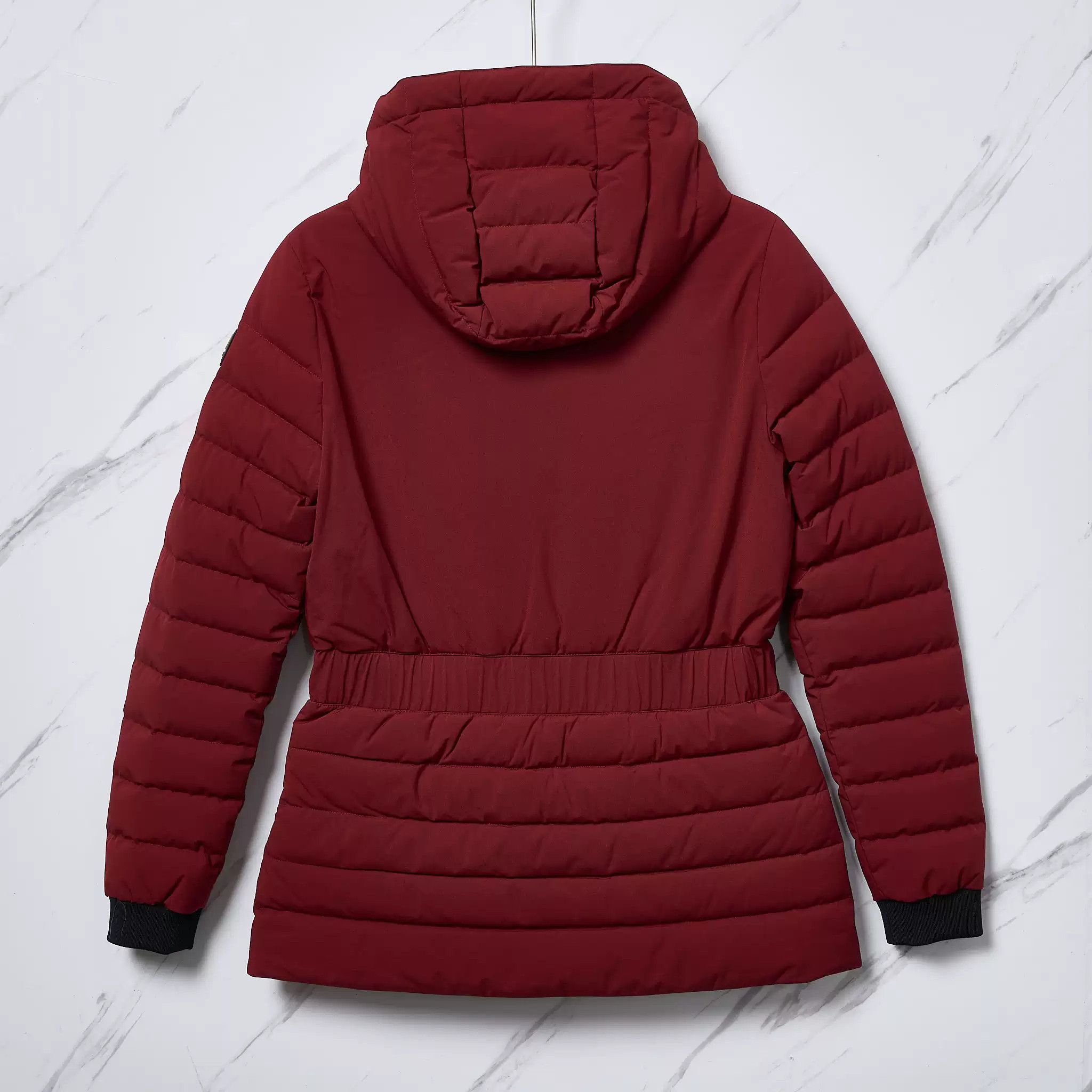 Moose Knuckles Moose Knuckles Red Fitted Hooded Down Jacket Size M / US 6-8 / IT 42-44 - 5 Thumbnail