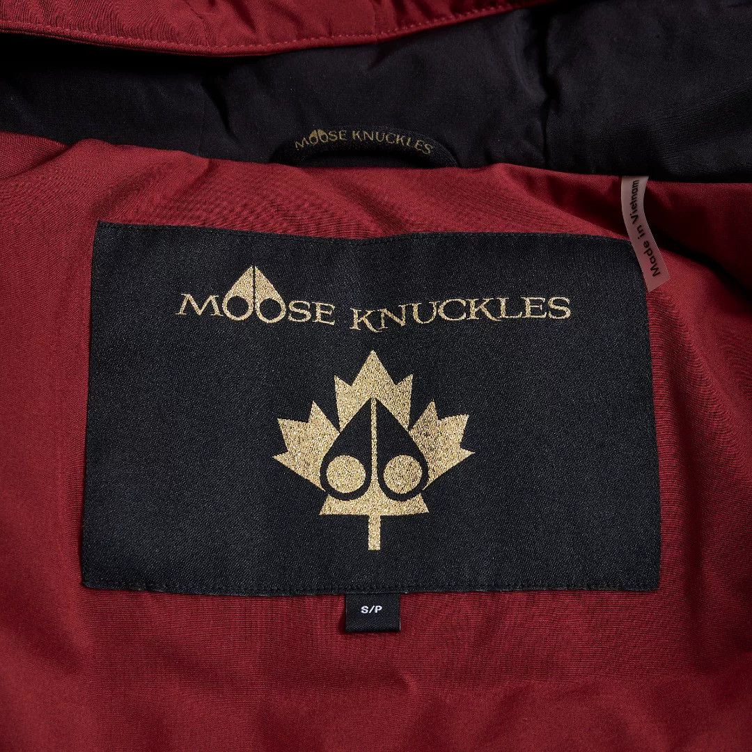 Moose Knuckles Moose Knuckles Red Fitted Hooded Down Jacket Size M / US 6-8 / IT 42-44 - 7 Thumbnail