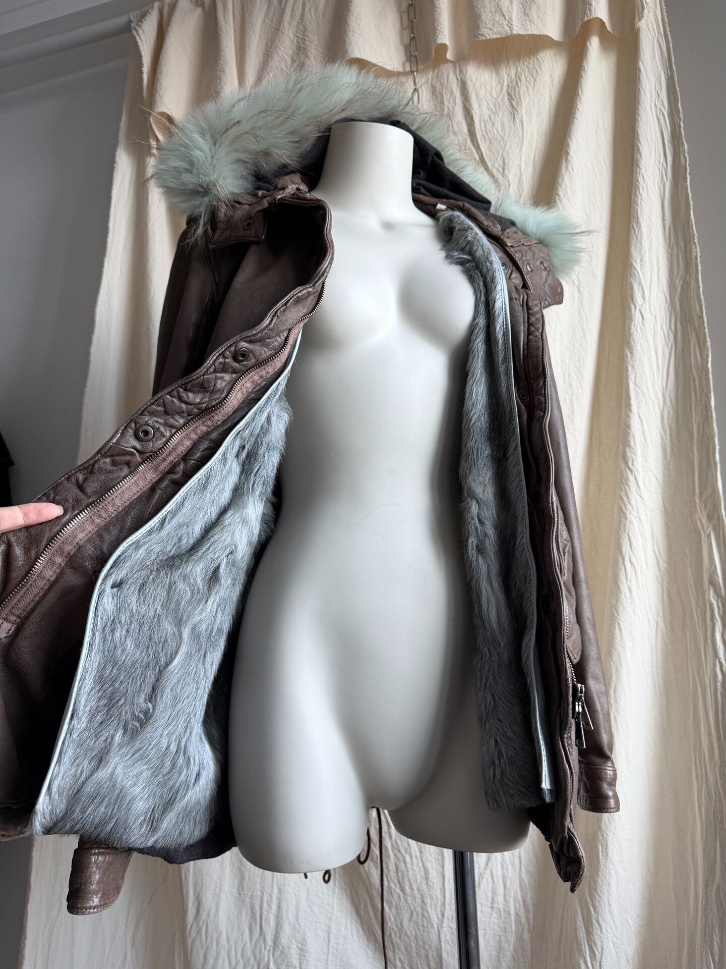 Giorgio Brato Giorgio Brato Distressed Leather Jacket Size M / US 6-8 / IT 42-44 - 8 Thumbnail