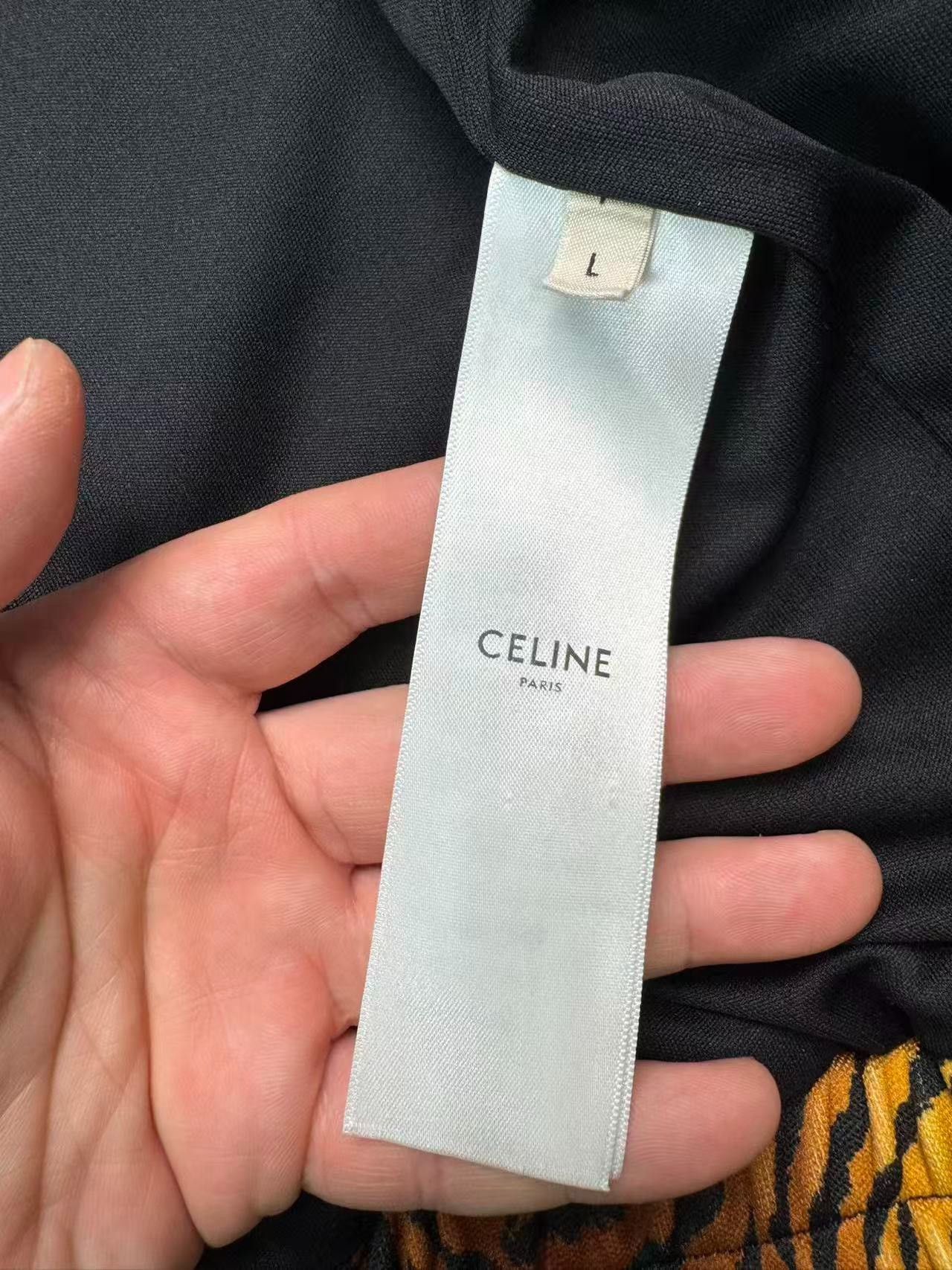 Celine Celine Tiger Stripe Pattern Coat Size M / US 6-8 / IT 42-44 - 2 Thumbnail