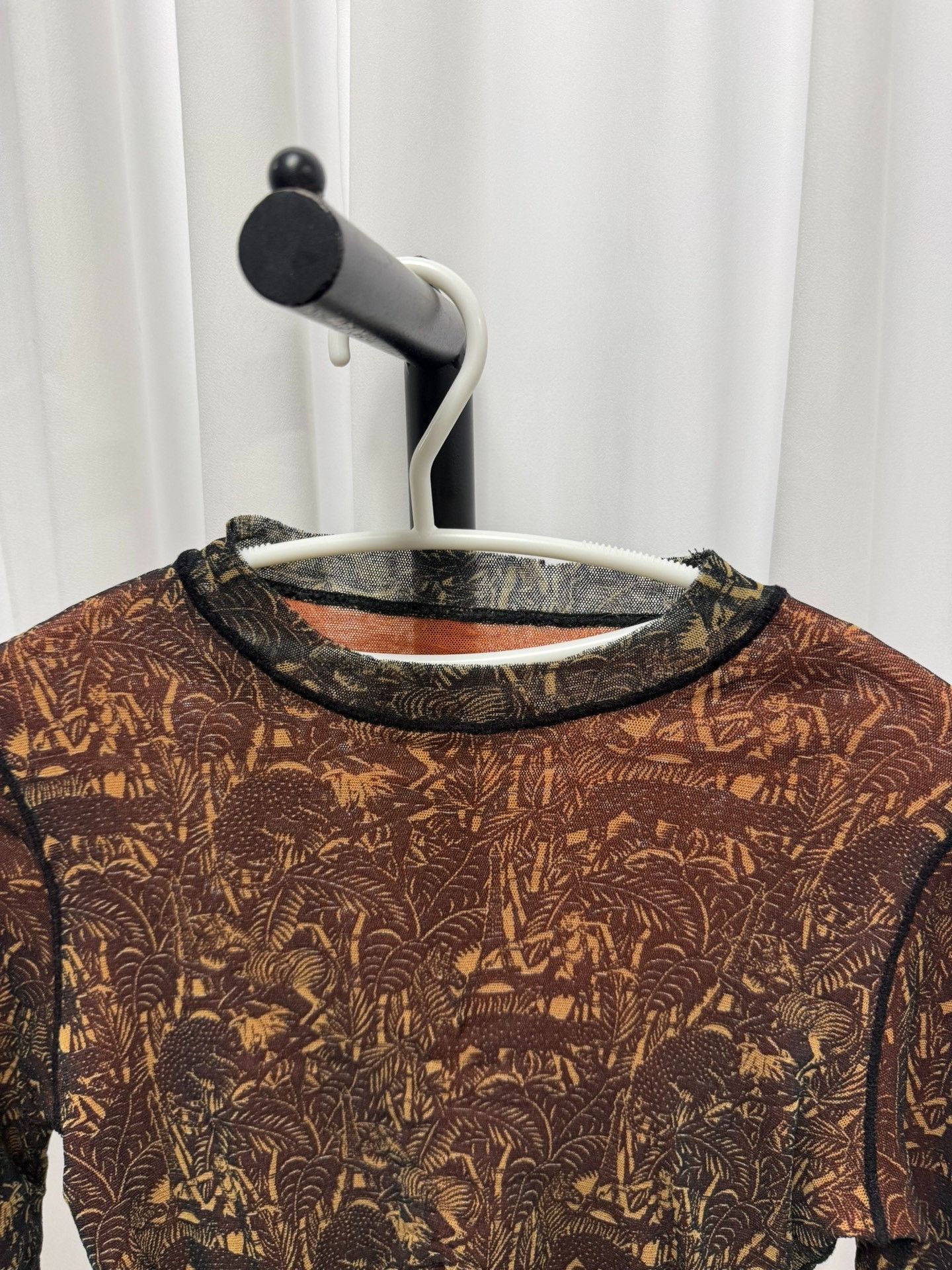 Jean Paul Gaultier Jean Paul Gaultier Mesh Double-Layer Top Size US M / EU 48-50 / 2 - 4 Thumbnail