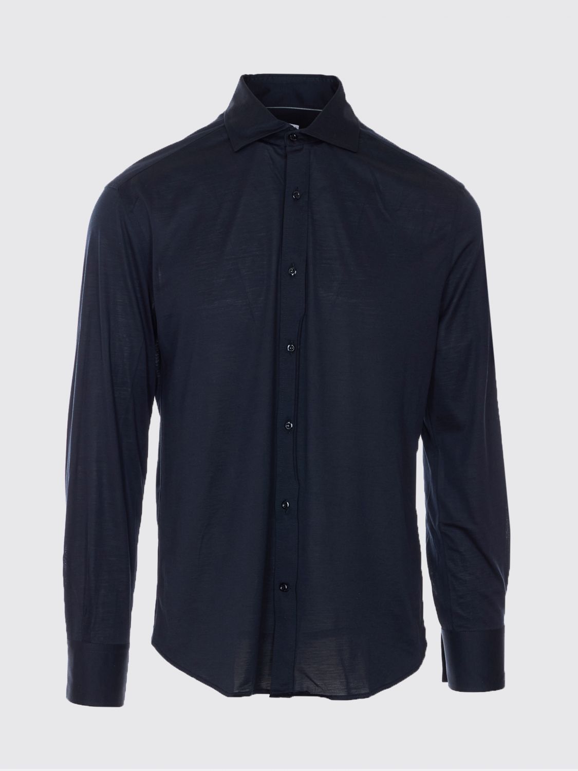 Brunello Cucinelli Brunello Cucinelli Shirt Men Black Size US XL / EU 56 / 4 - 2 Thumbnail