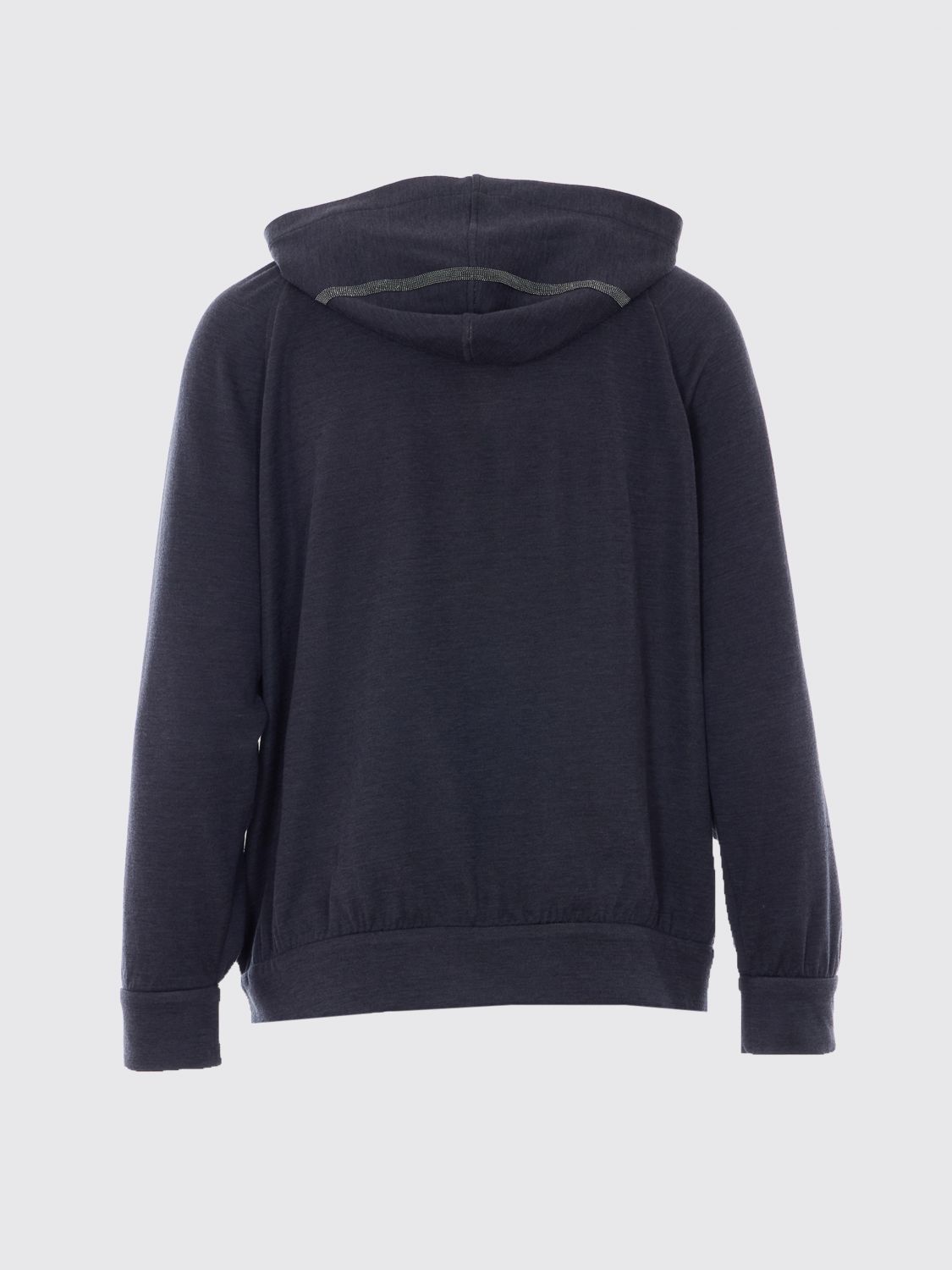Brunello Cucinelli Brunello Cucinelli Sweatshirt Woman Grey Size S / US 4 / IT 40 - 3 Thumbnail