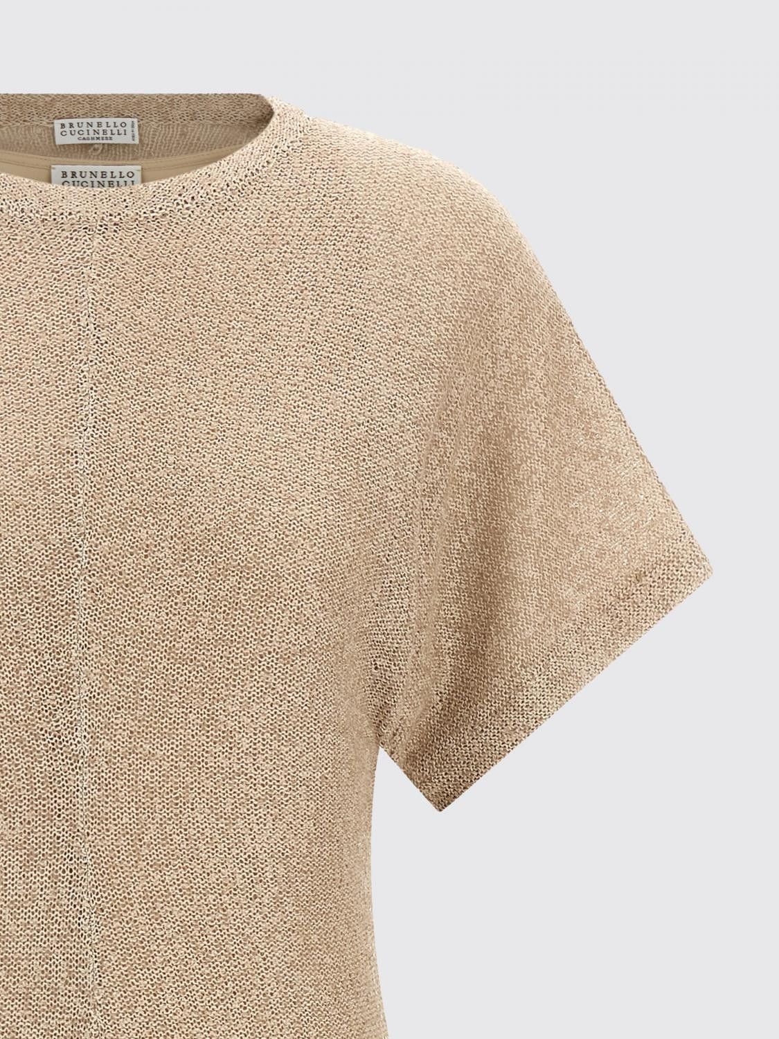 Brunello Cucinelli Brunello Cucinelli Dress Woman Beige Size M / US 6-8 / IT 42-44 - 4 Thumbnail