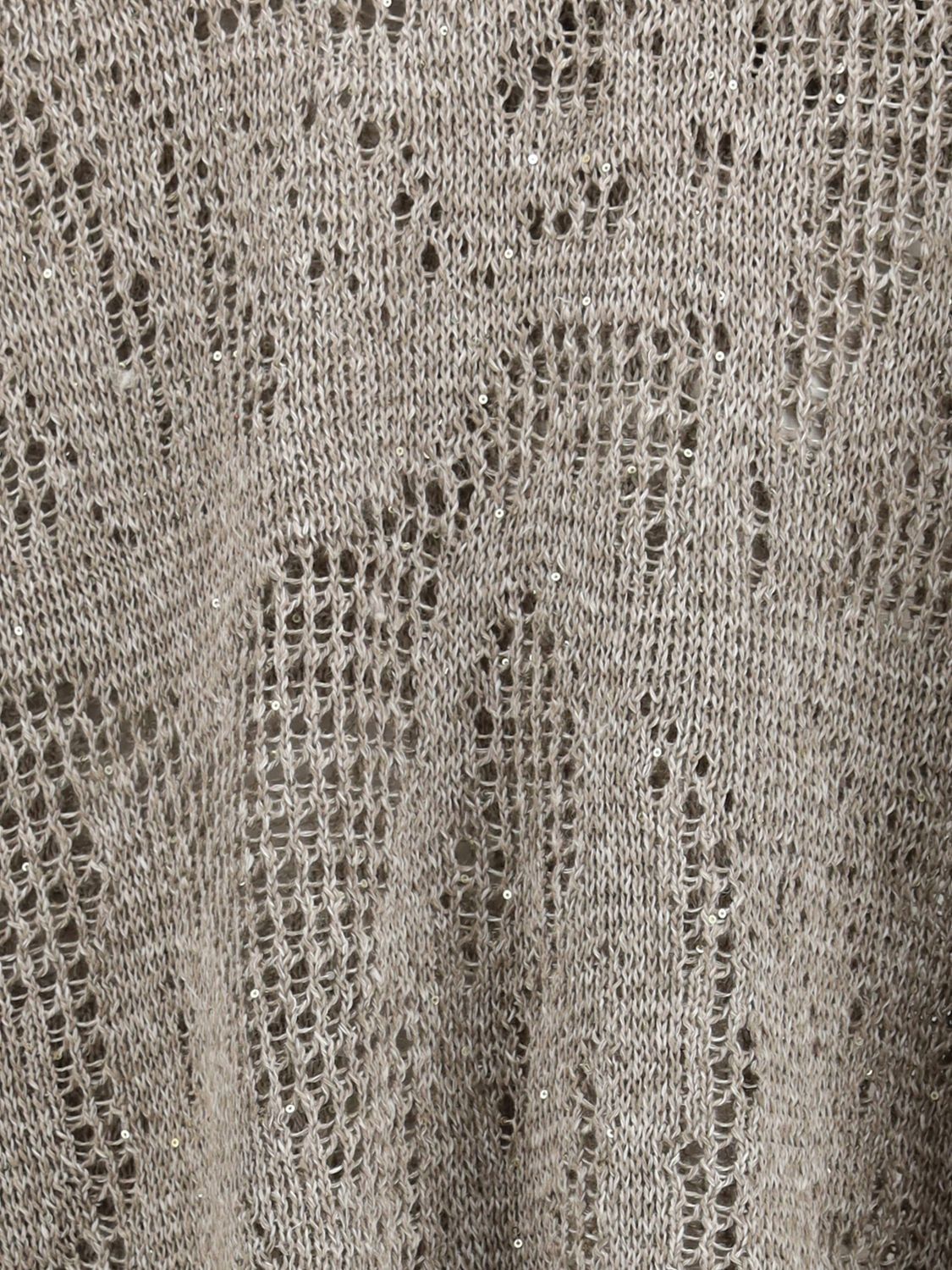 Brunello Cucinelli Brunello Cucinelli Sweatshirt Woman Mud Size M / US 6-8 / IT 42-44 - 4 Thumbnail