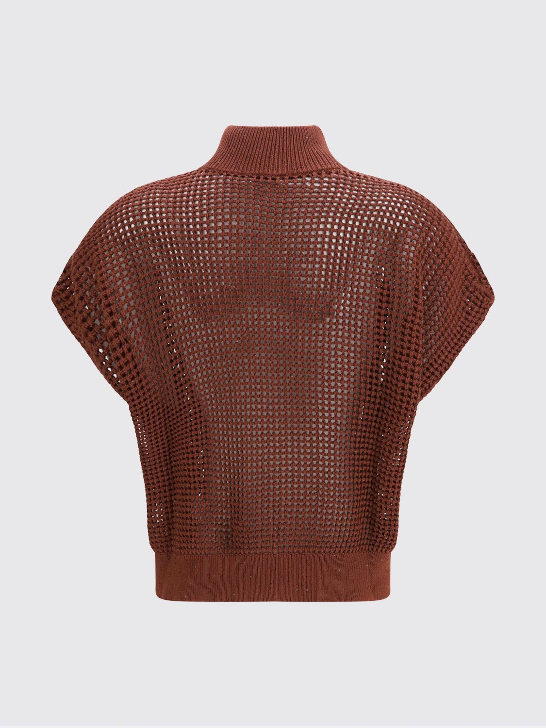 Brunello Cucinelli Brunello Cucinelli Sweater Woman Red Size S / US 4 / IT 40 - 3 Thumbnail