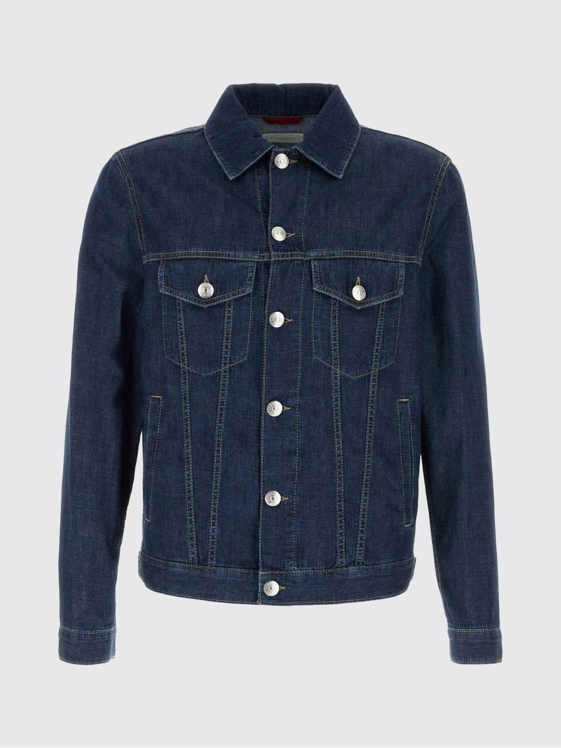 Brunello Cucinelli Brunello Cucinelli Jacket Men Blue Size US XL / EU 56 / 4 - 2 Thumbnail