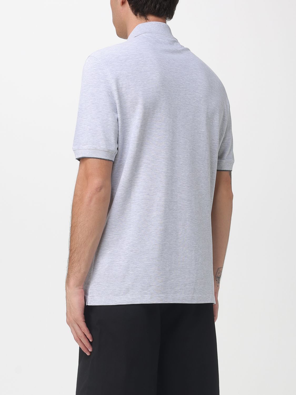 Brunello Cucinelli Brunello Cucinelli Polo Shirt Men Grey 1 Size US M / EU 48-50 / 2 - 3 Thumbnail