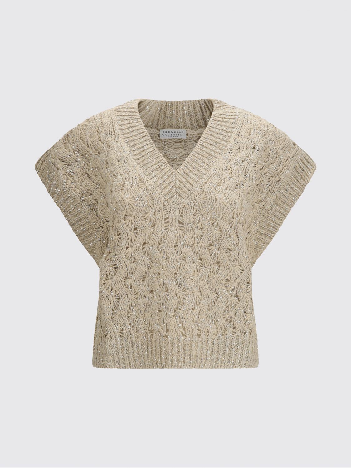 Brunello Cucinelli Brunello Cucinelli Sweater Woman White Size M / US 6-8 / IT 42-44 - 2 Thumbnail